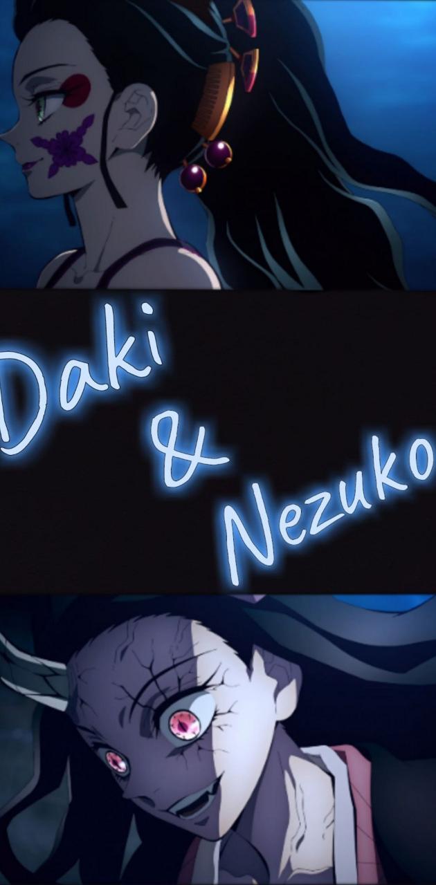 Daki & Nezuko wallpaper