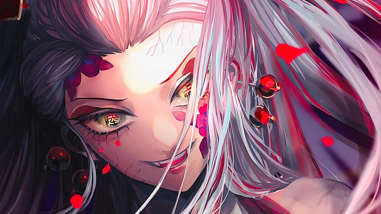 Daki and Gyutaro in a cosplay: Demon Slayer's new enemies in Spirited Away photo 〜 Anime Sweet