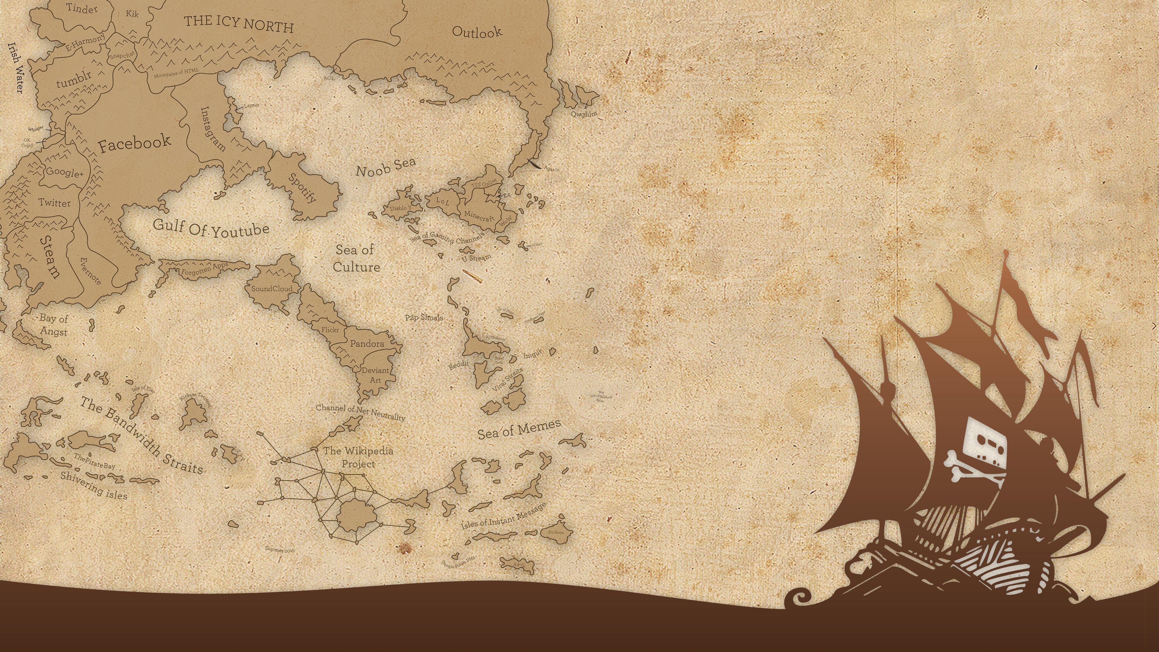 Pirates Map, HD Others, 4k Wallpaper, Image, Background, Photo and Picture