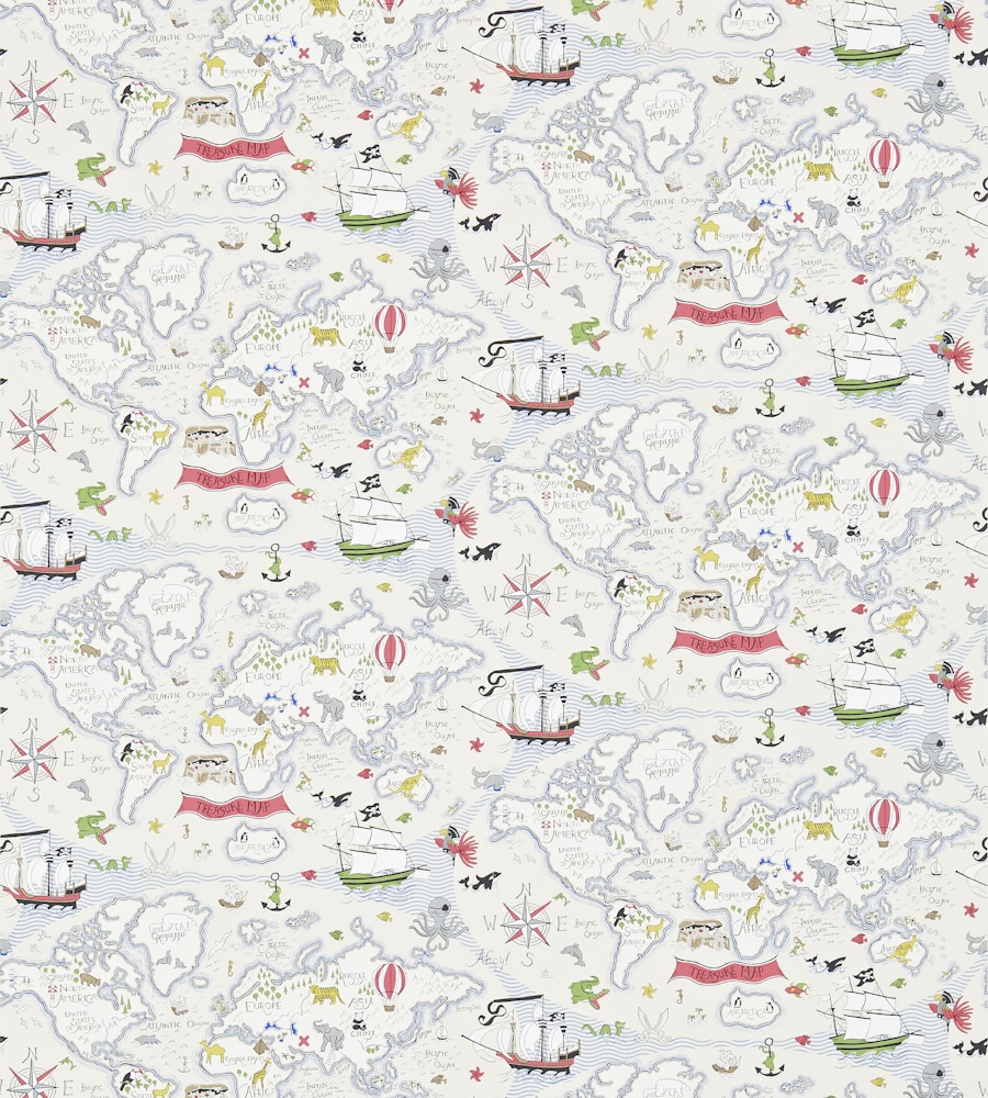 Sanderson Map Wallpaper