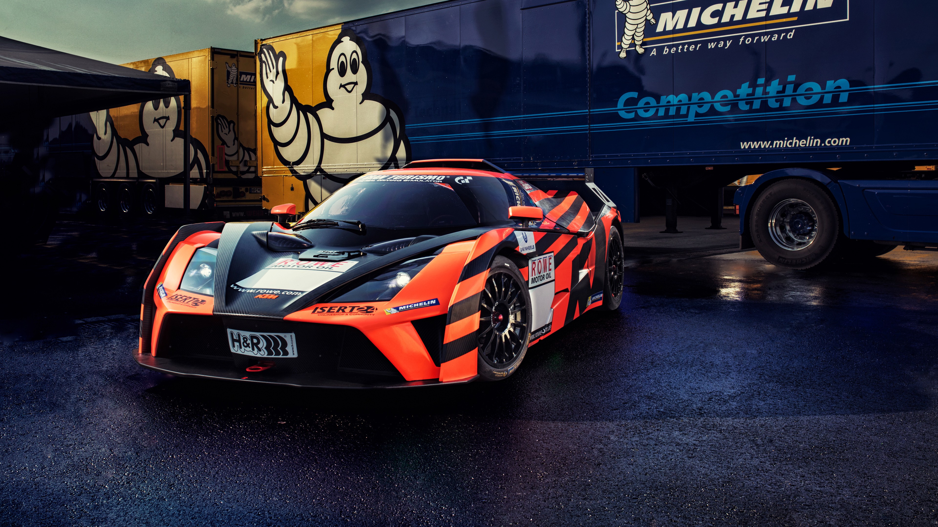 Isert Motorsport KTM X BOW GT4 4K Wallpaper. HD Car Wallpaper