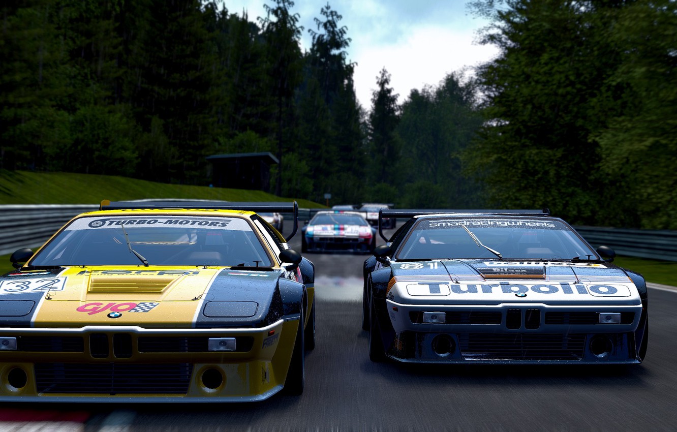 Wallpaper Cars, Ceej, Project Cars, BMW M1 Procar image for desktop, section игры