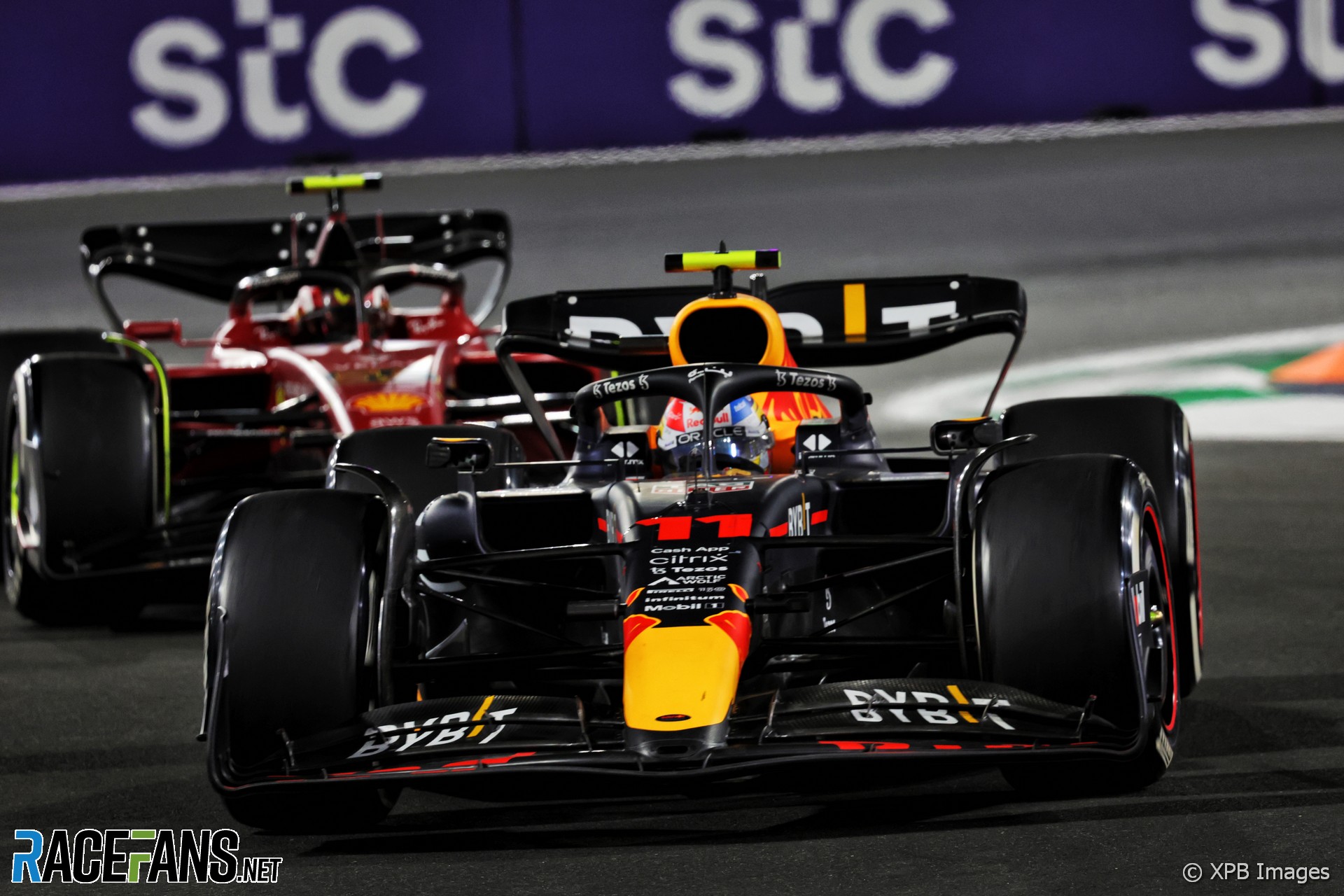 Unhappy Sainz wants to know why FIA didn't allow earlier position swap with Perez · RaceFans