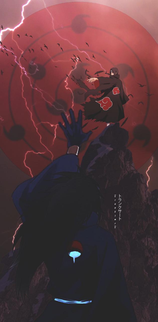 Itachi vs madara wallpaper