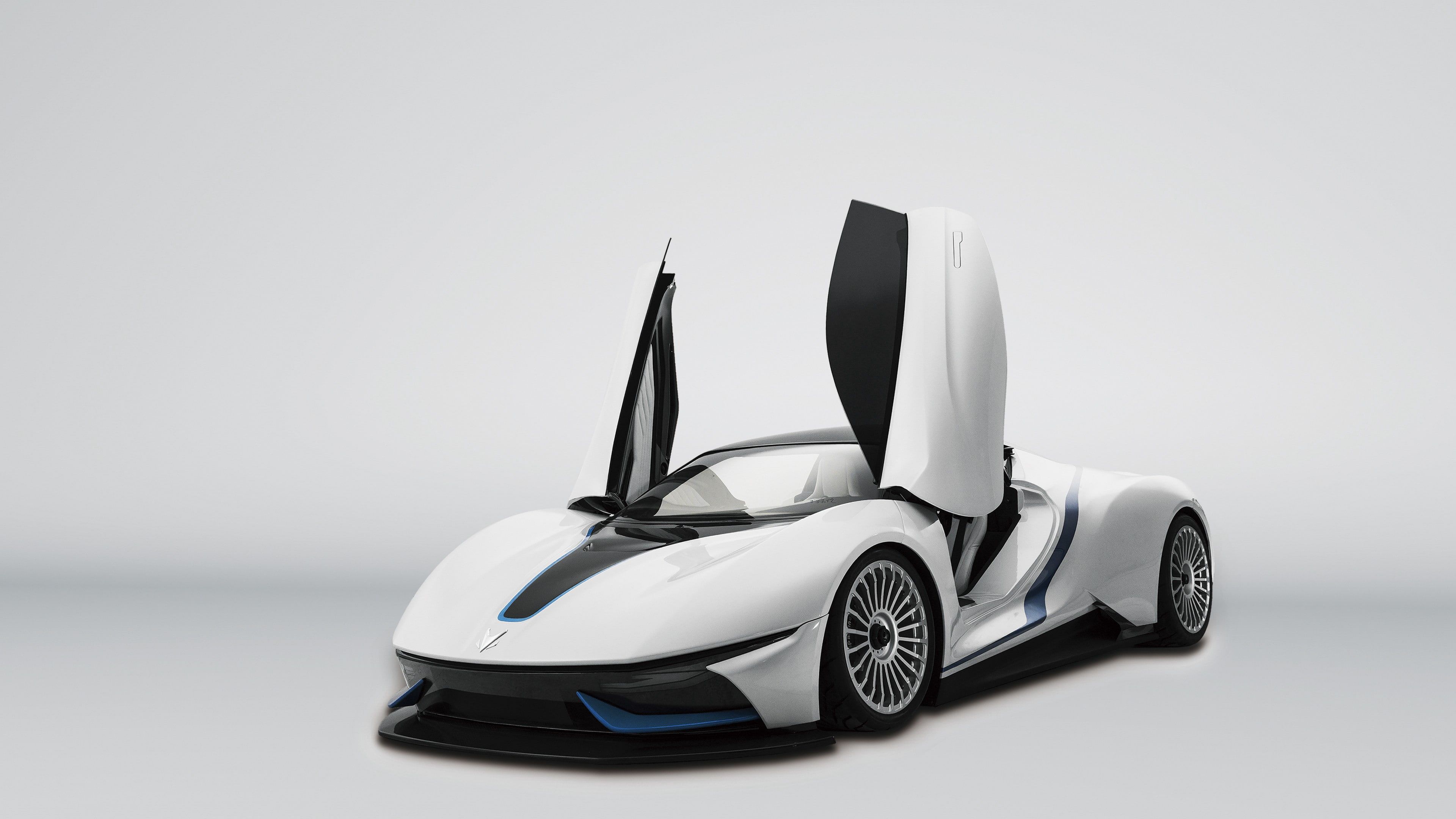 White Sports Car BAIC Arcfox 7 #supercar Electric Cars #white K #wallpaper #hdwallpaper #desktop. Sports Car, Sports Cars Luxury, Super Cars