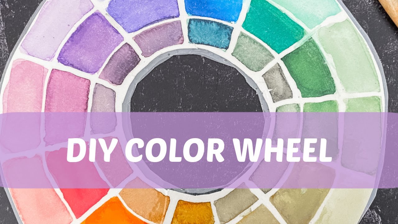 How to make a color wheel step