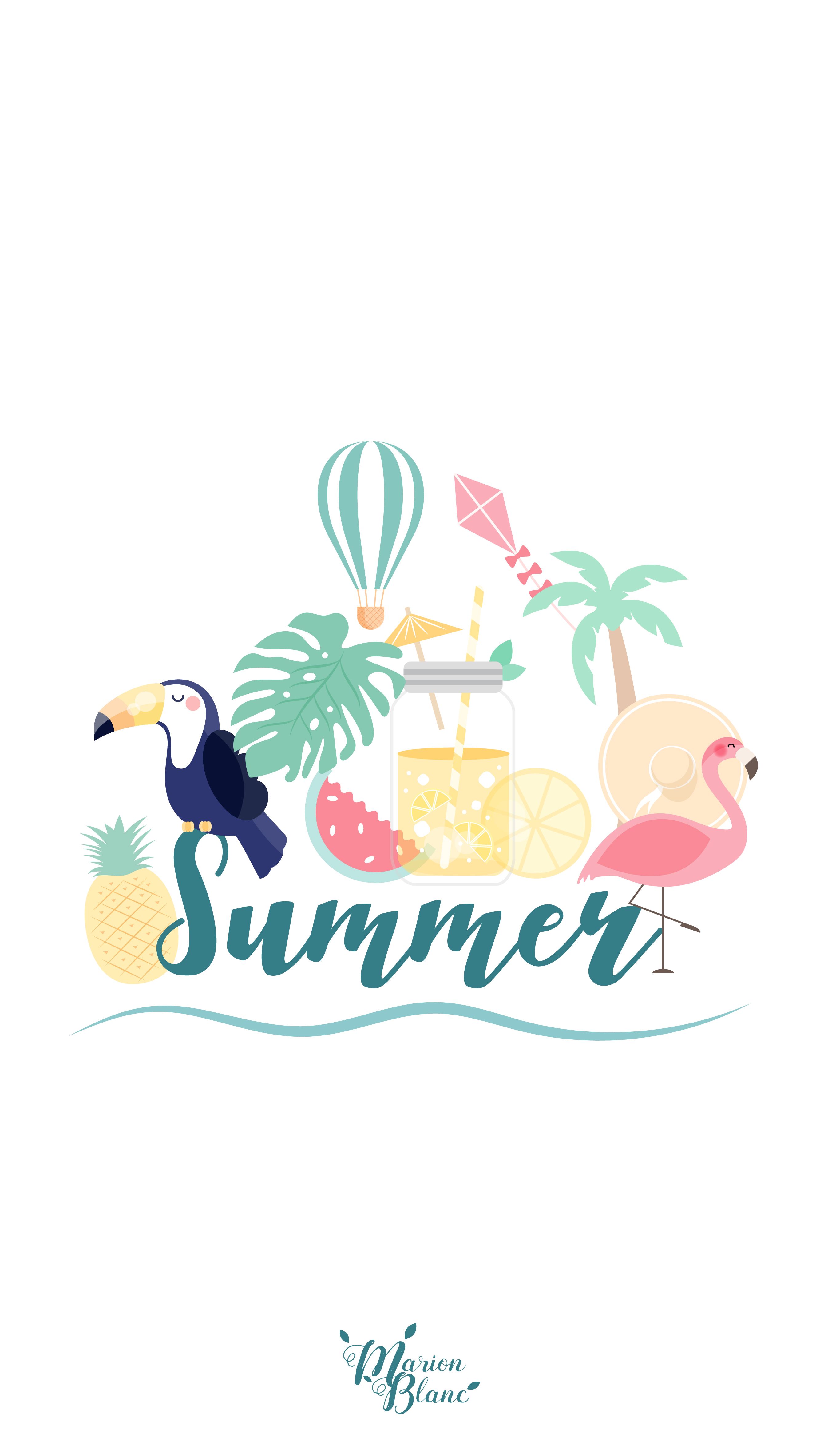 Summer Marion. Wallpaper iphone summer, Summer wallpaper, Cute summer wallpaper