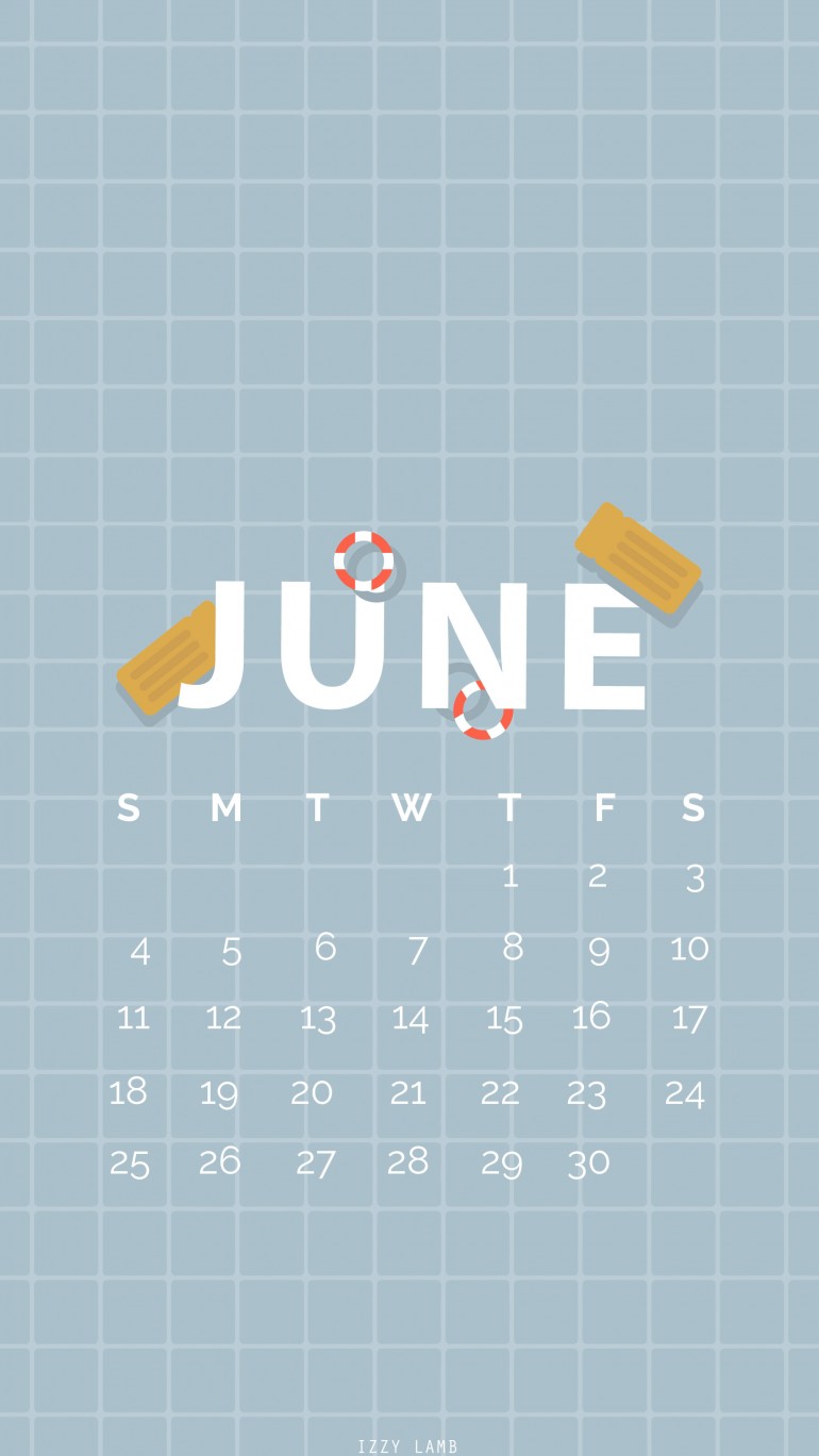 Free wallpaper for June–happy summer on Inspirationde