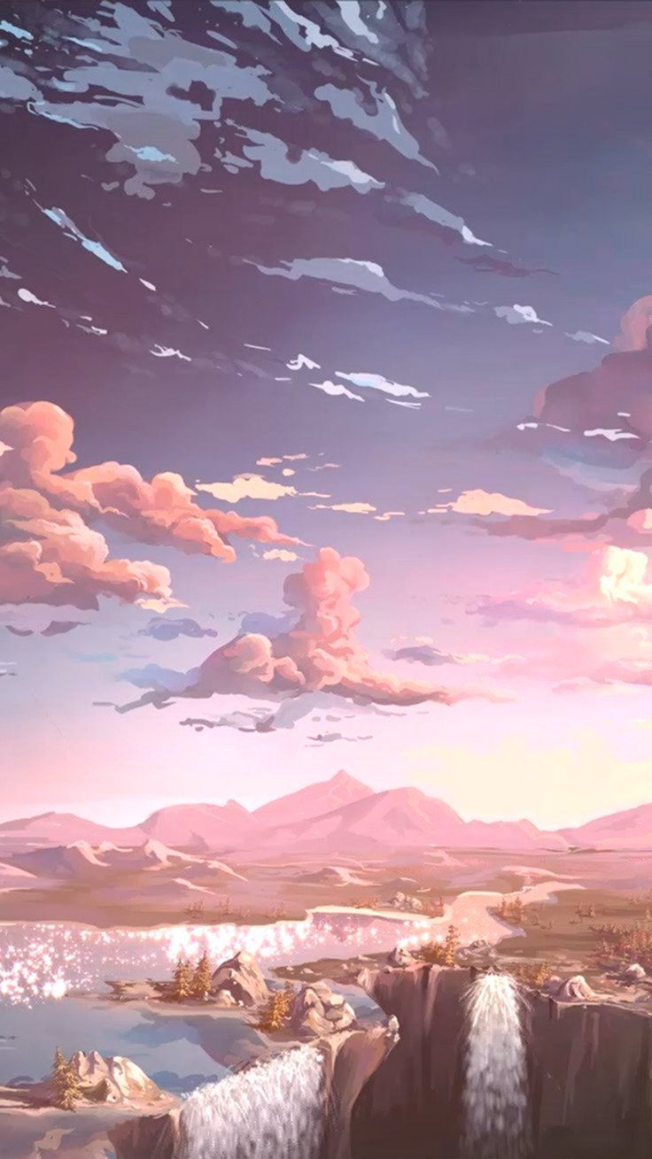 Anime Nature iPhone Wallpaper