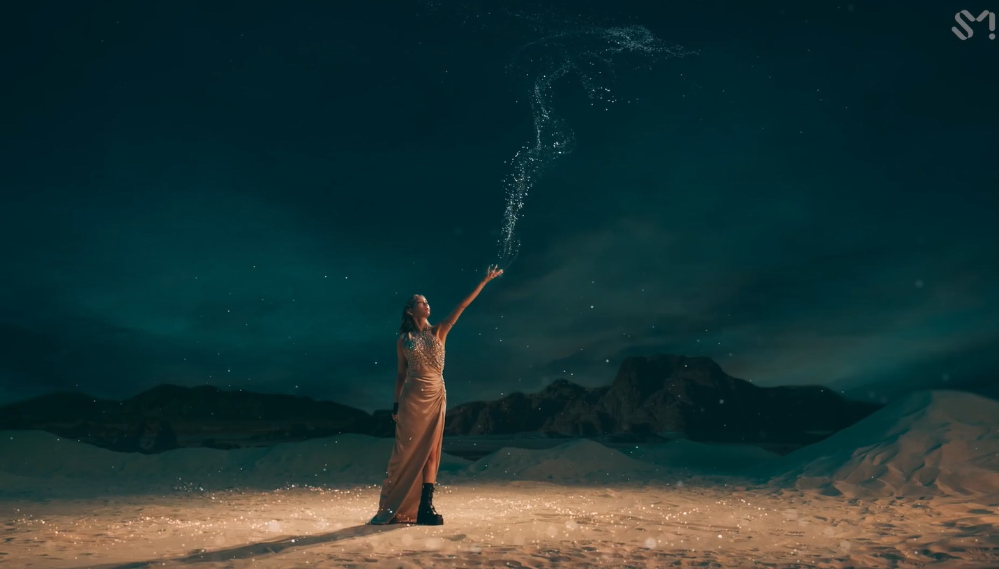 Music Video Review Taeyeon's beautiful “INVU” invokes Artemis & Orion