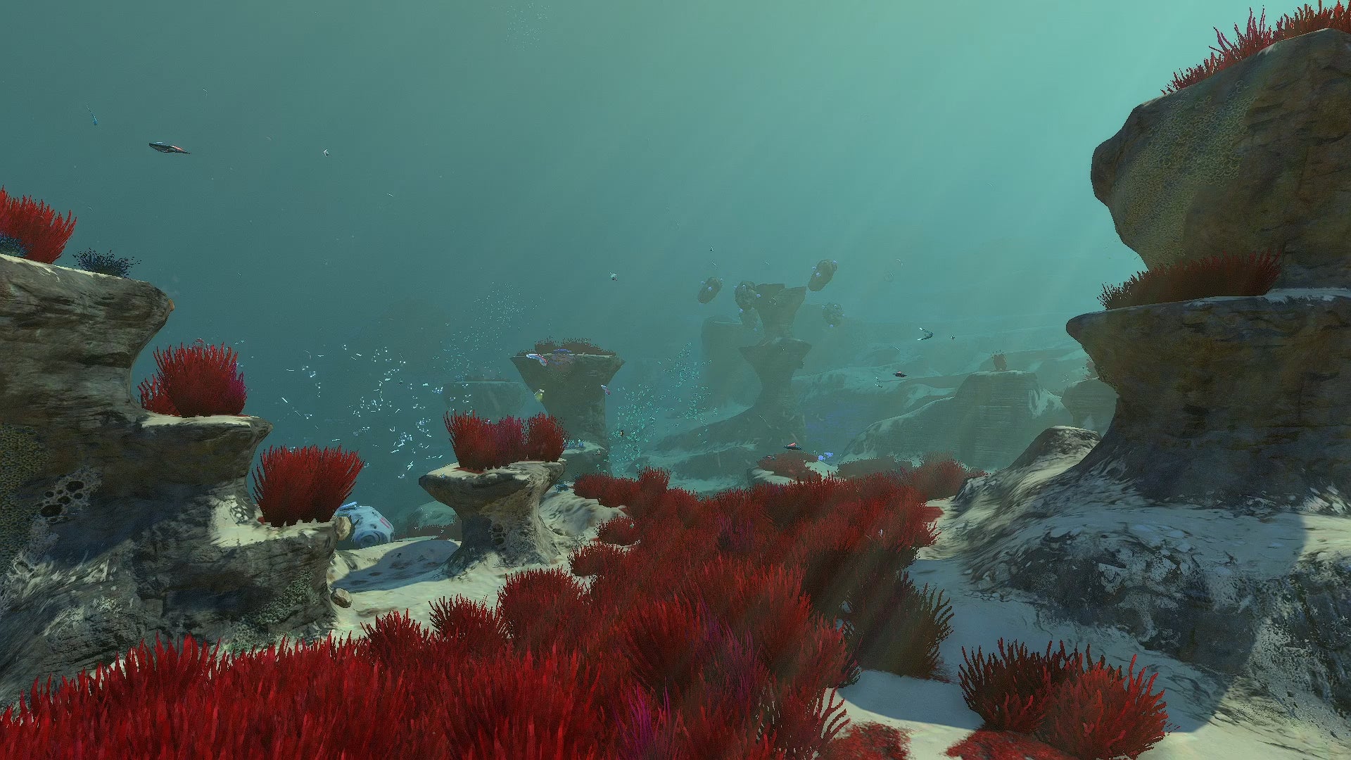 Here's a grassy plateaus wallpaper I made. (Better quality version in the comments) [No Spoilers]