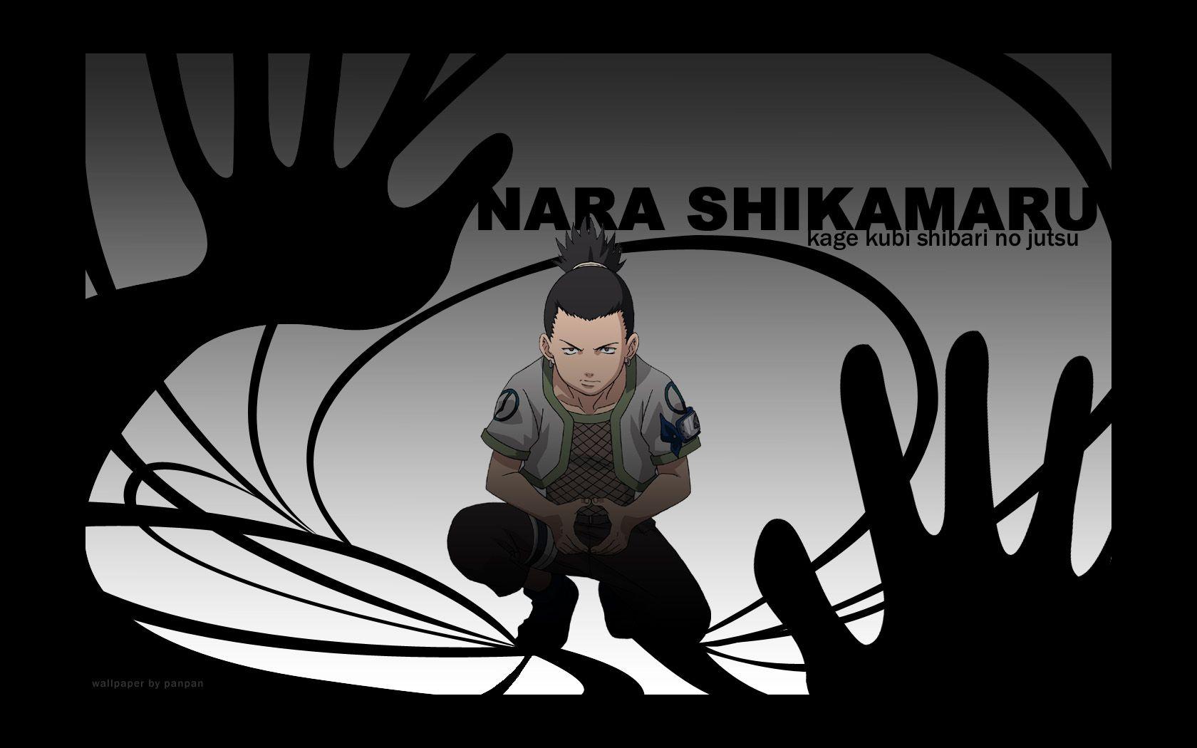 Naruto Wallpaper: Shikamaru: Kage Kubi Shibari No Jutsu
