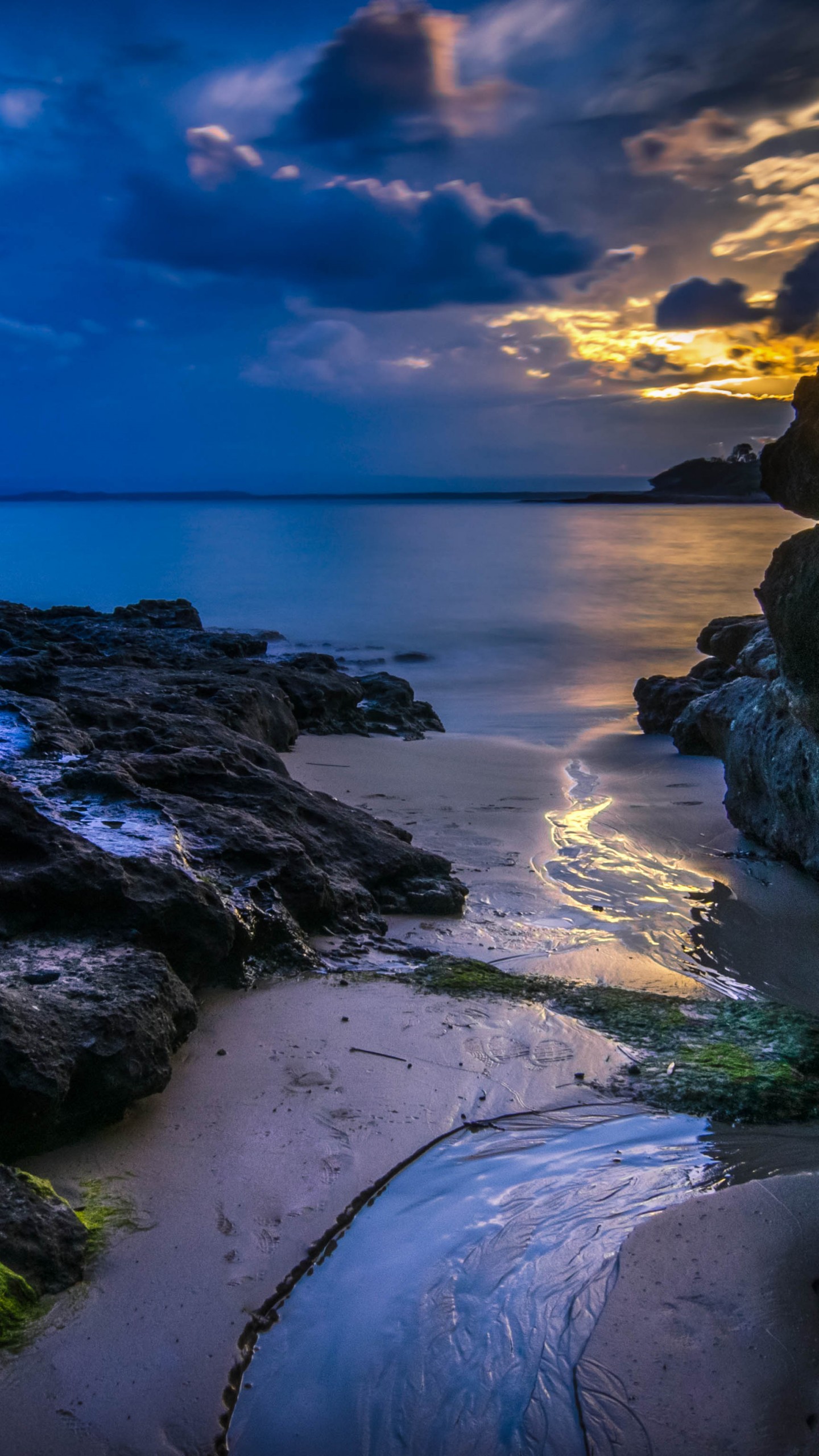 Wallpaper summer, 4k, HD wallpaper, cloud, sunset, sea, ocean, evening, water, OS