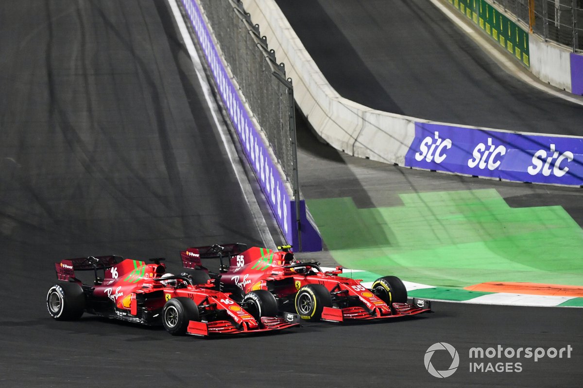 Ferrari: Leclerc and Sainz to have equal status in F1 2022