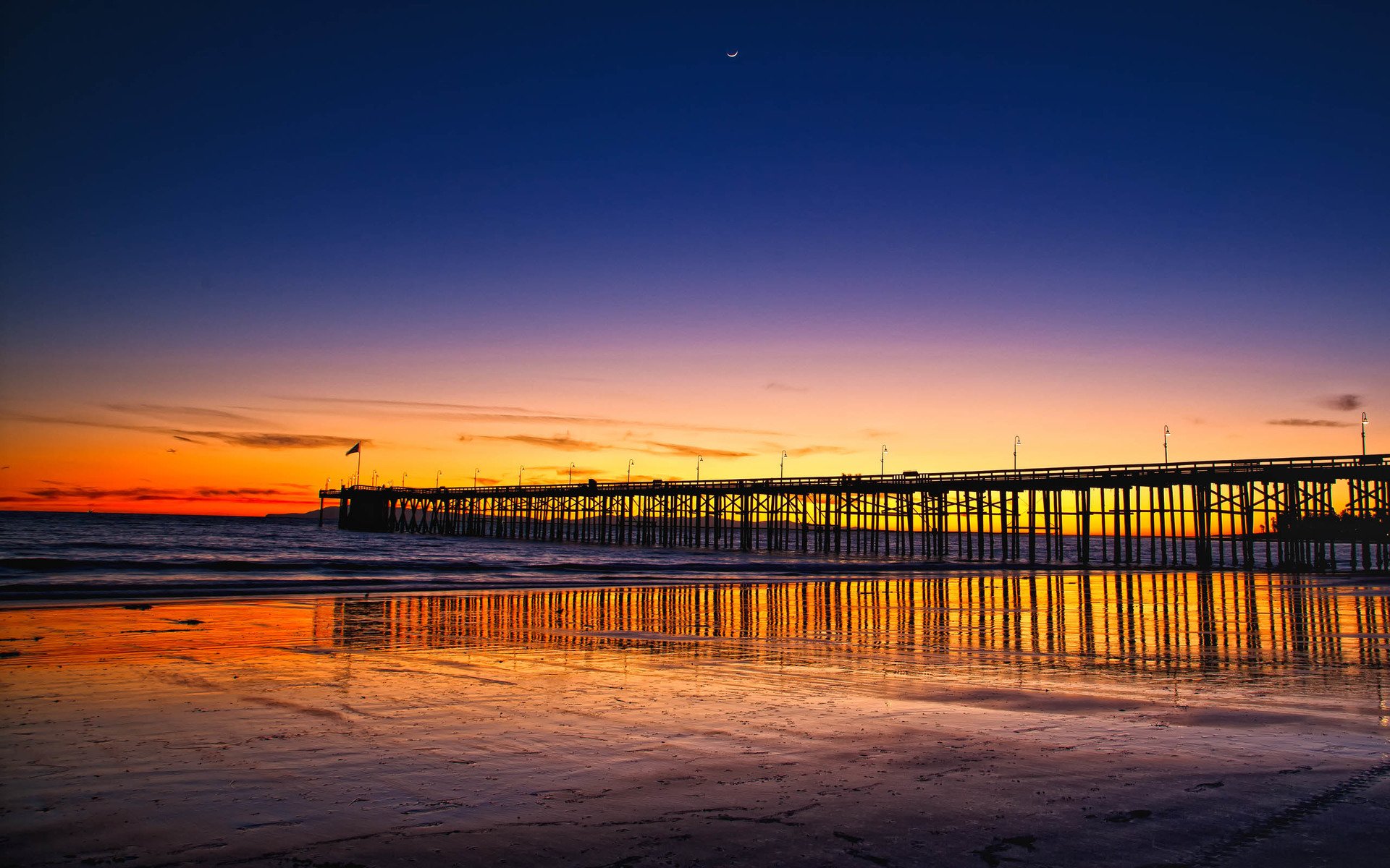 sunset, Beach, Sky, Colors, Beauty, Beautiful, Summer Wallpaper HD / Desktop and Mobile Background