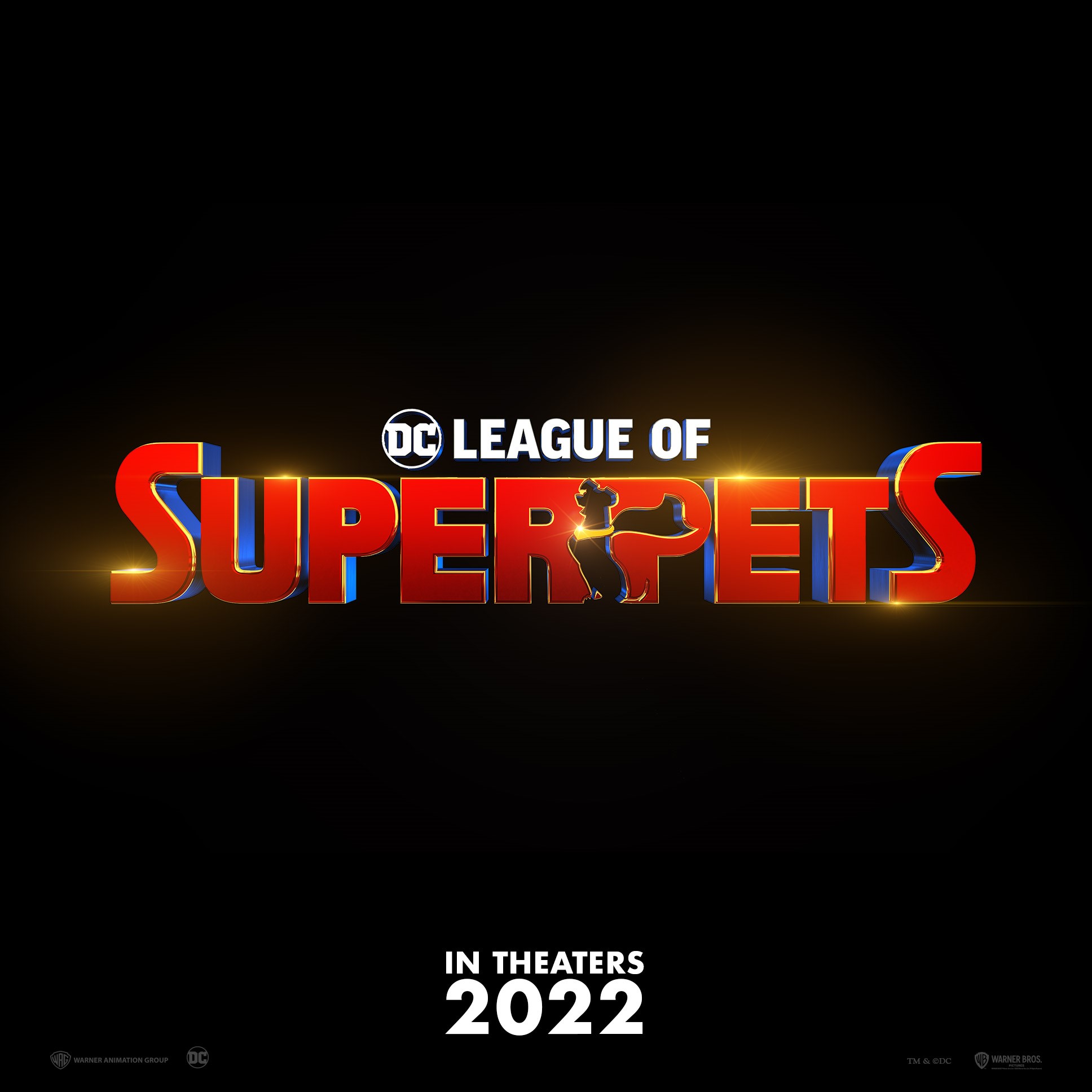 DC League Of Super Pets Movie Poster