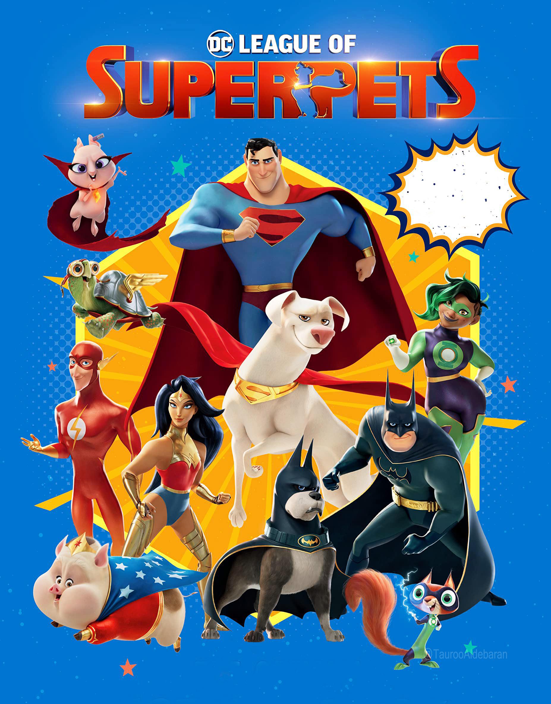 DC League Of Superpets Poster [Film TV]