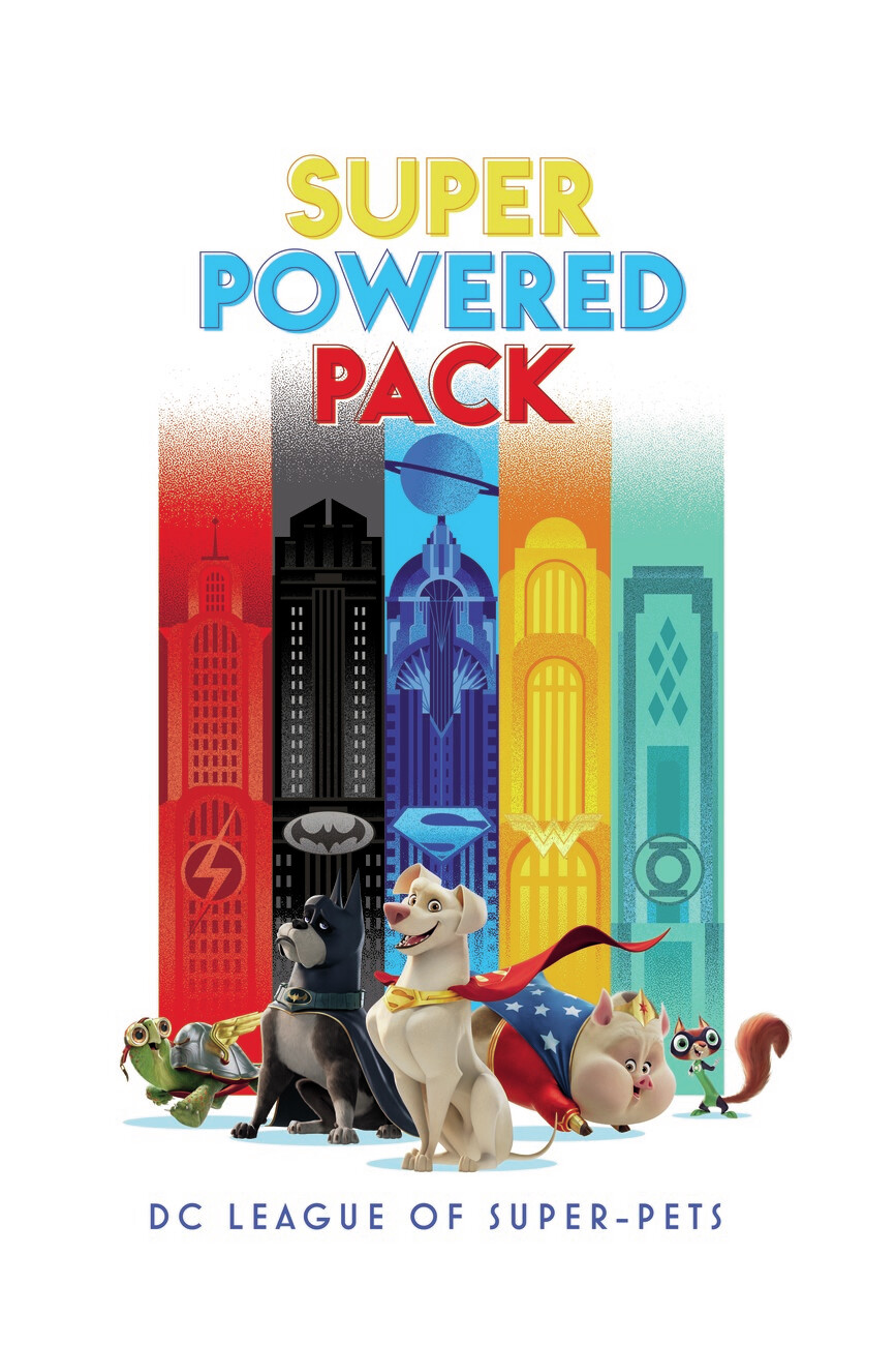 DC League Of Super Pets Pack Wall Mural