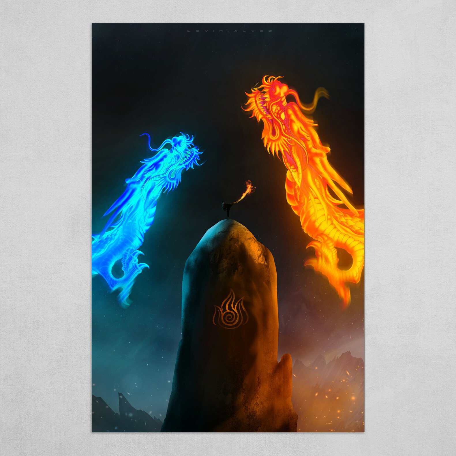 The Firebending Masters and Shaw