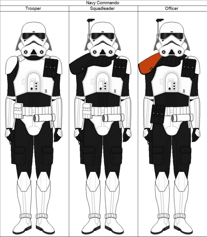 Imperial Navy Commandos. Star wars empire, Star wars design, Star wars characters picture