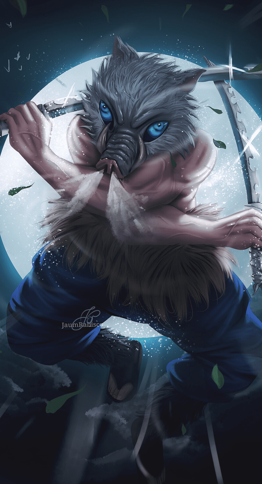 Inosuke Hashibira Wallpaper Hashibira Background