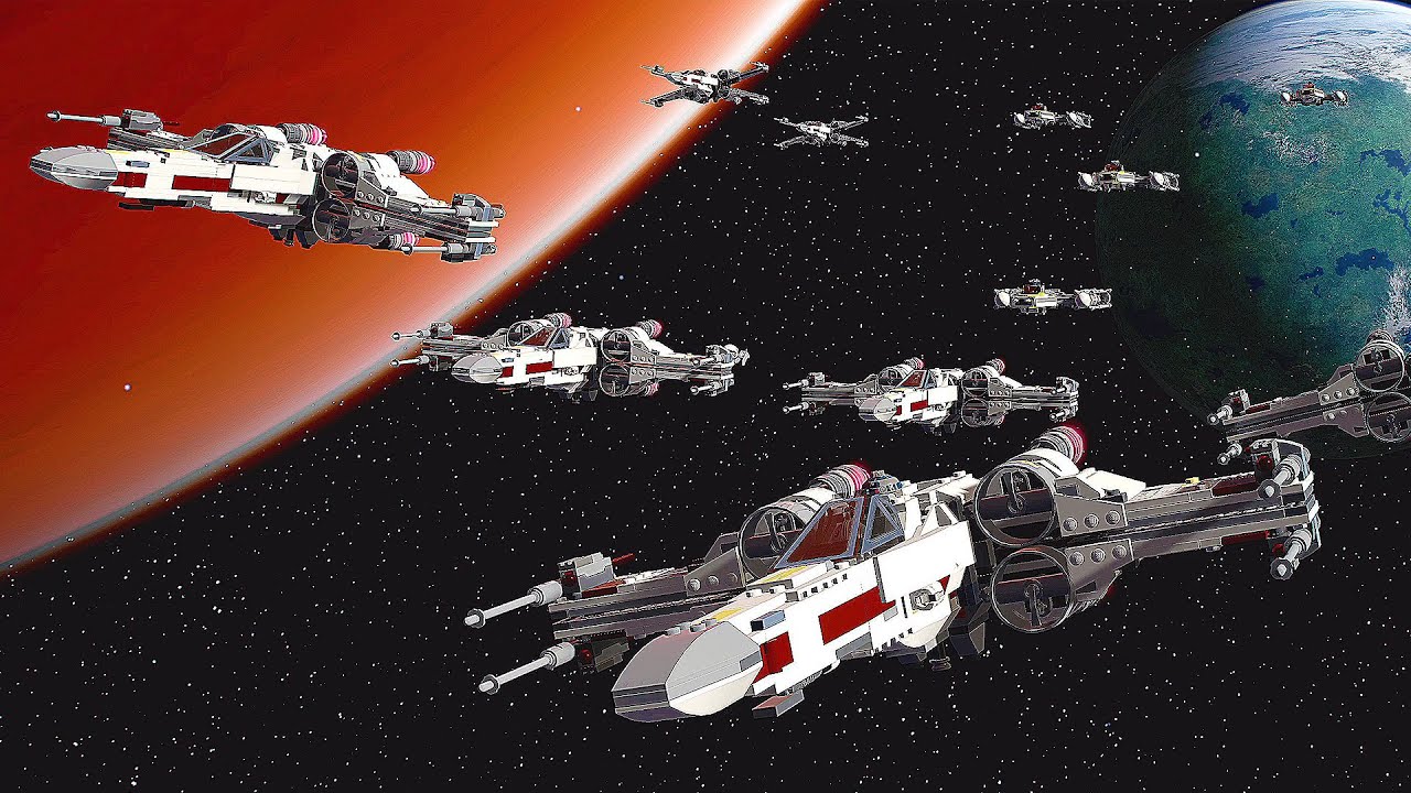 Battle of Yavin. LEGO Star Wars The Skywalker Saga