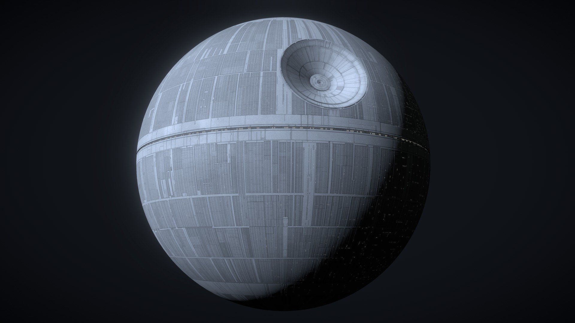 Death Star Wars model by Quiznos323 [423fb92]