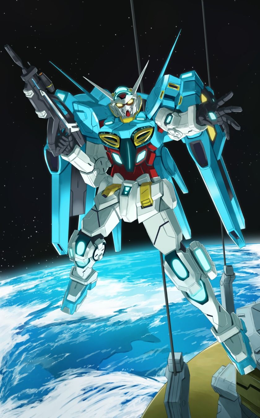Gundam G Self Space Pack. Gundam Art, Gundam, Gundam Reconguista In G