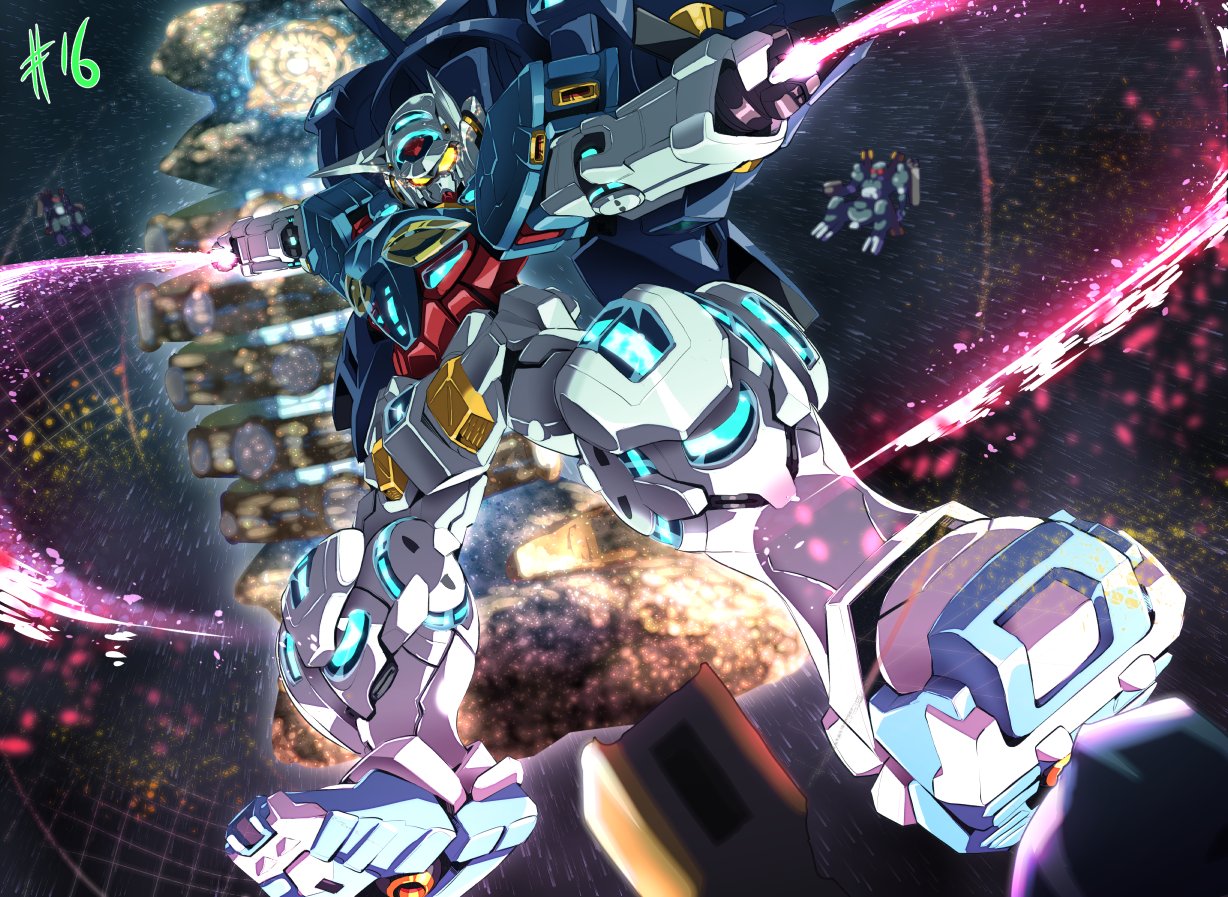 G Self (gundam And 1 More) Drawn