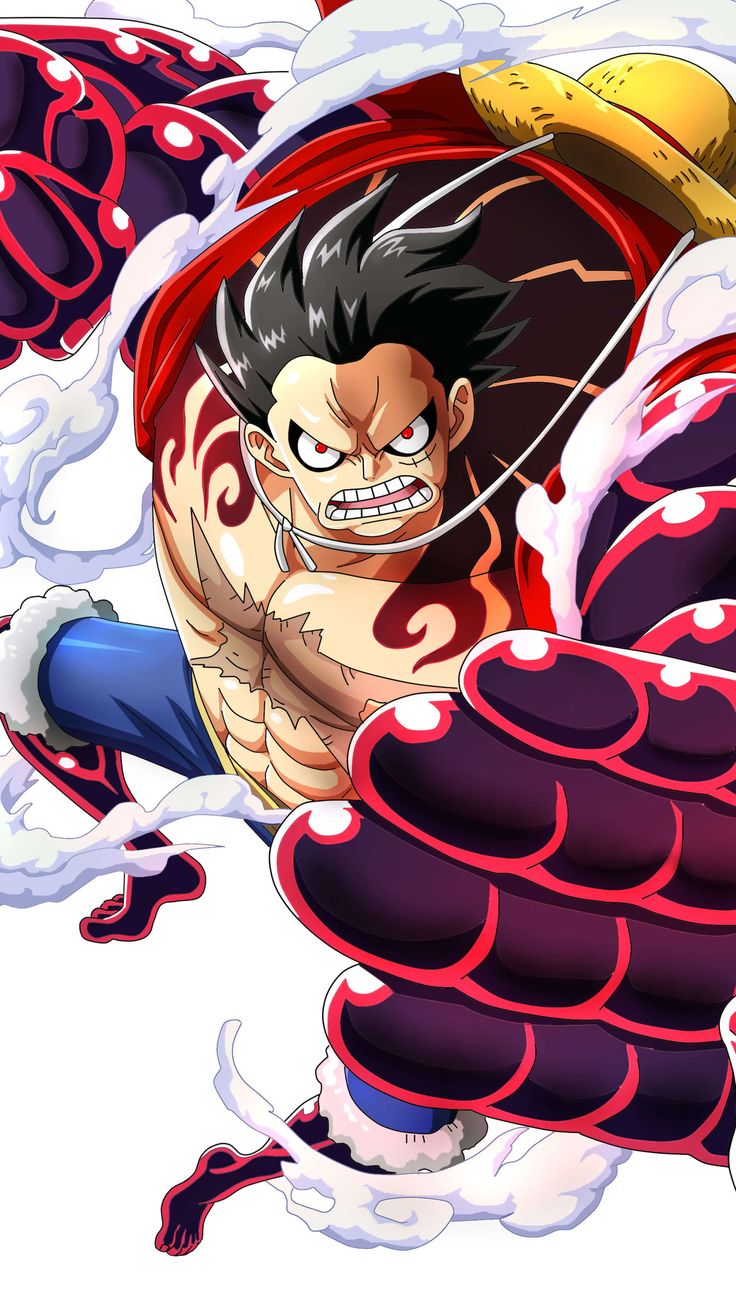Descargar Fondos de pantalla Luffy gear 4 boundman Onepiece HD. One piece wallpaper iphone, Luffy gear 4, One piece luffy