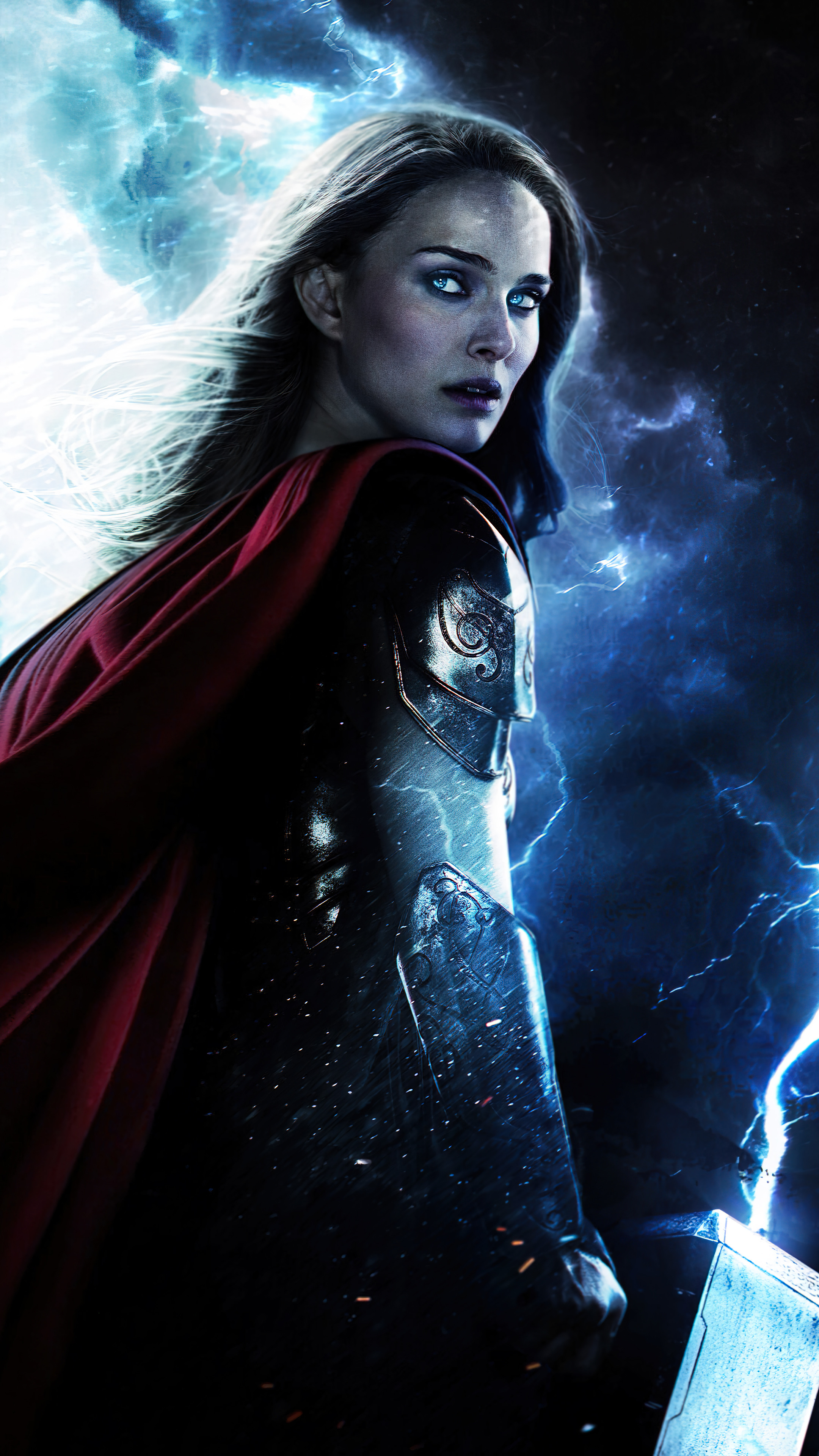 Thor Love and Thunder Jane Foster Phone iPhone 4K Wallpapers free Download