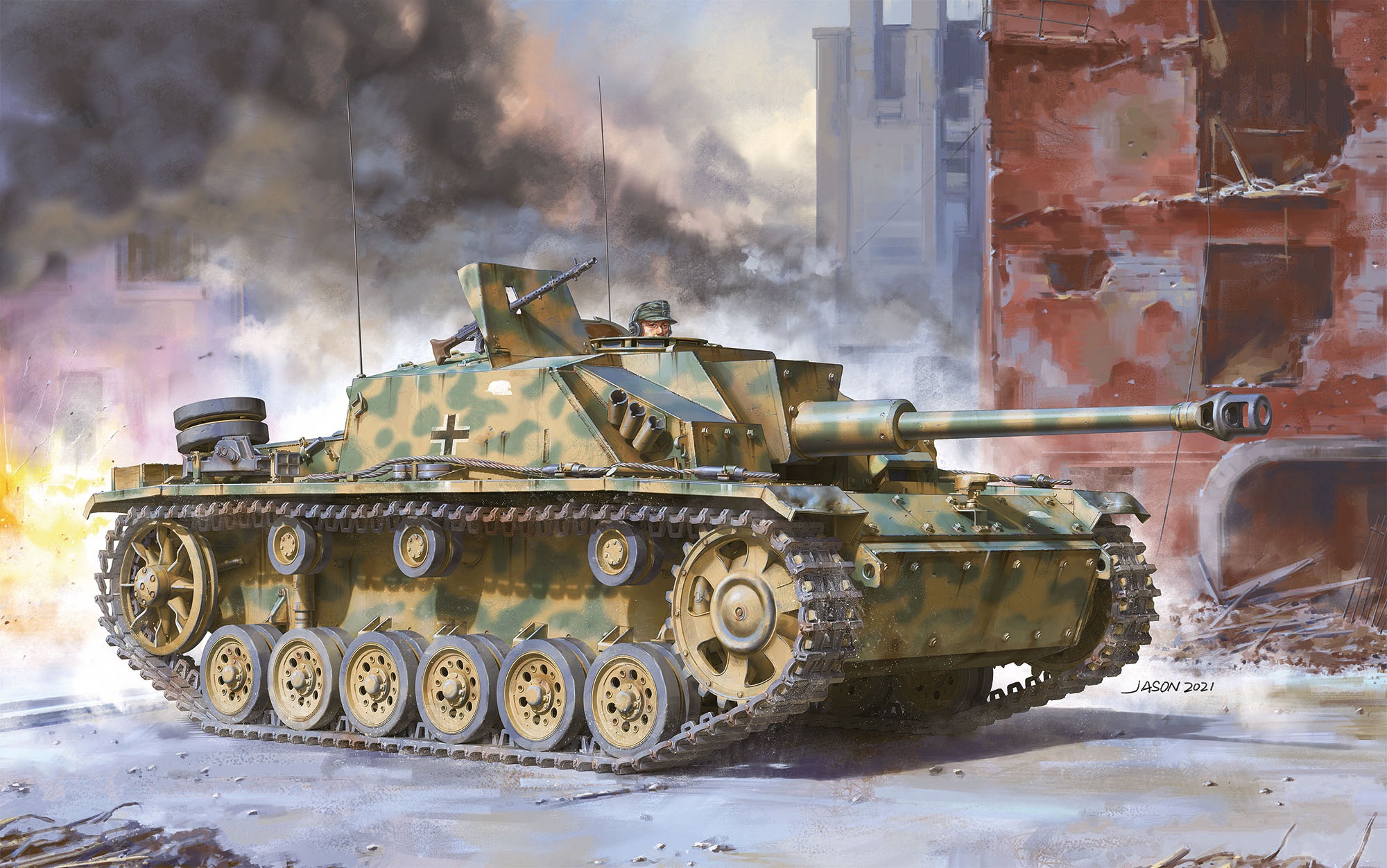 Sturmgeschütz III HD Wallpaper
