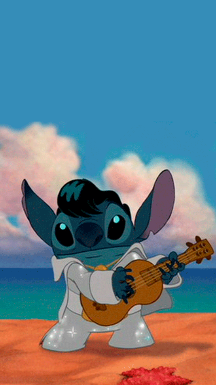 Stitch Being Elvis Wallpapers - Wallpaper Cave