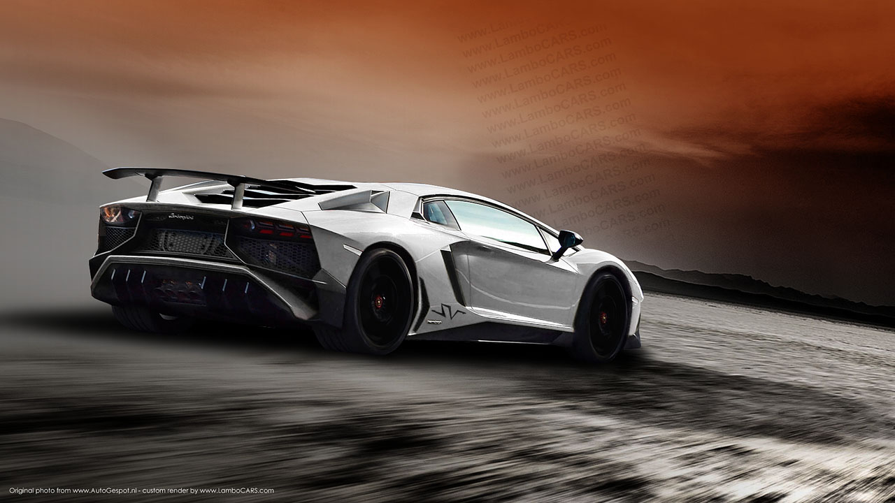 High Resolution Lamborghini Aventador SV Photo