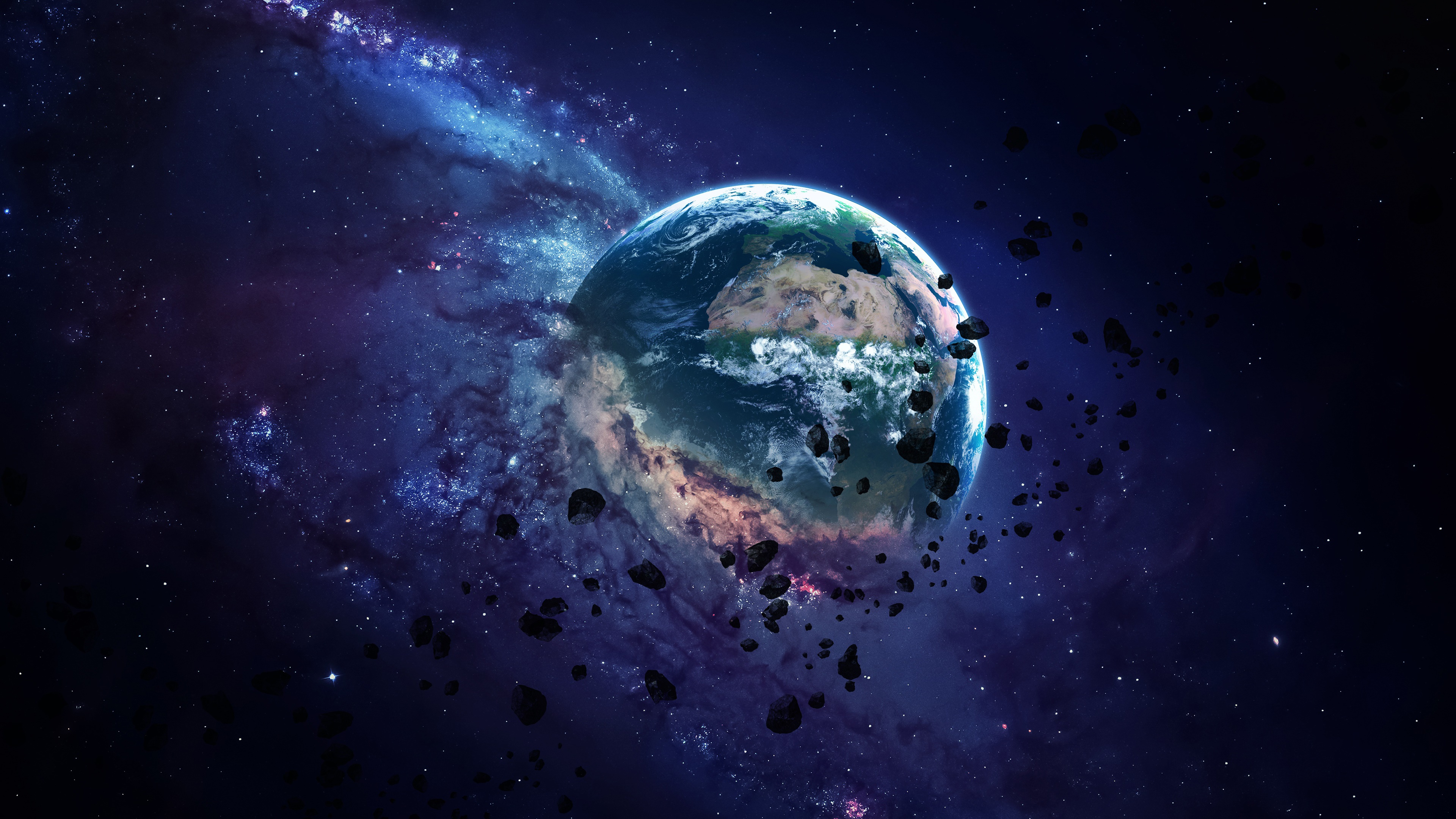4K Earth Wallpaper and Background Image