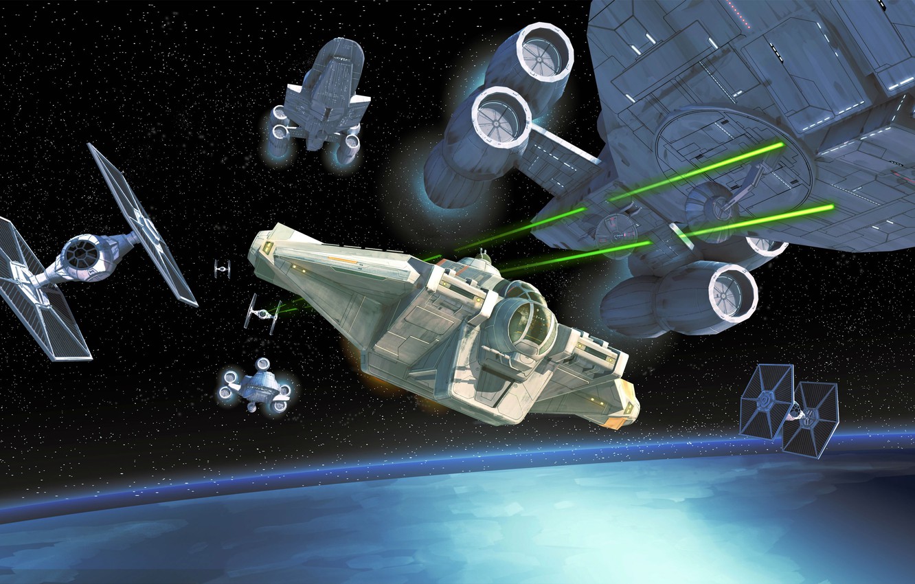 Wallpaper animated series, Star wars: Rebels, spaceship Ghost, Star Wars: Rebels image for desktop, section фильмы