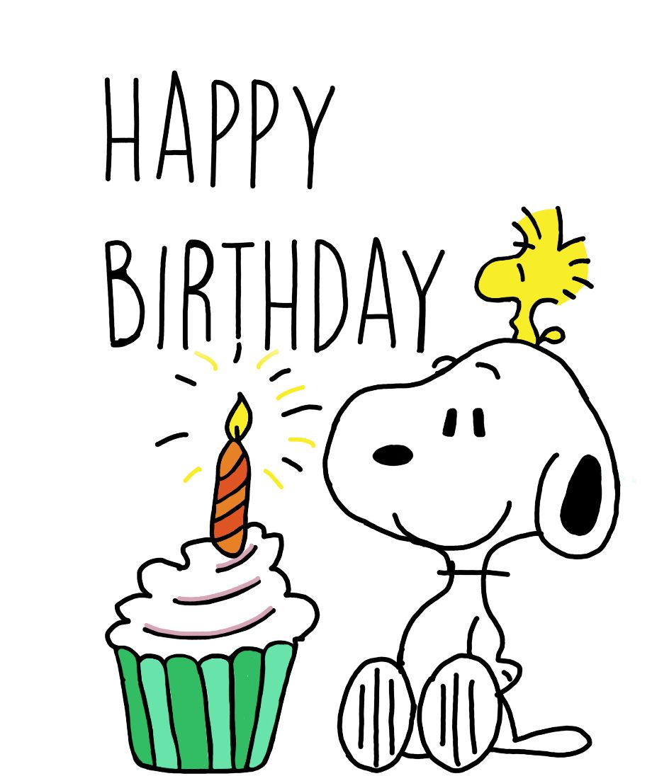 Snoopy Birthday Wallpapers - Wallpaper Cave