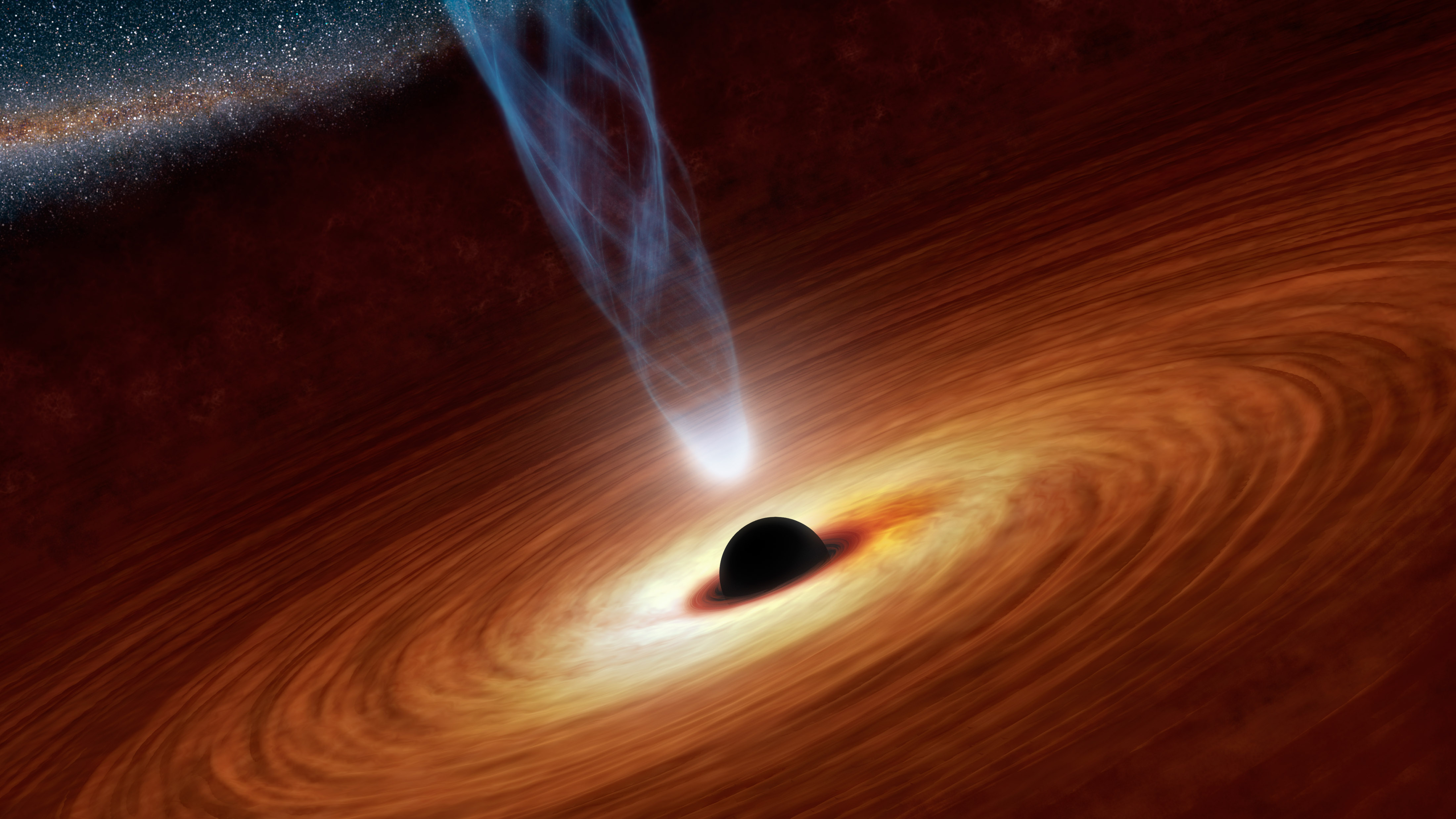 Sci Fi Black Hole HD Wallpaper and Background