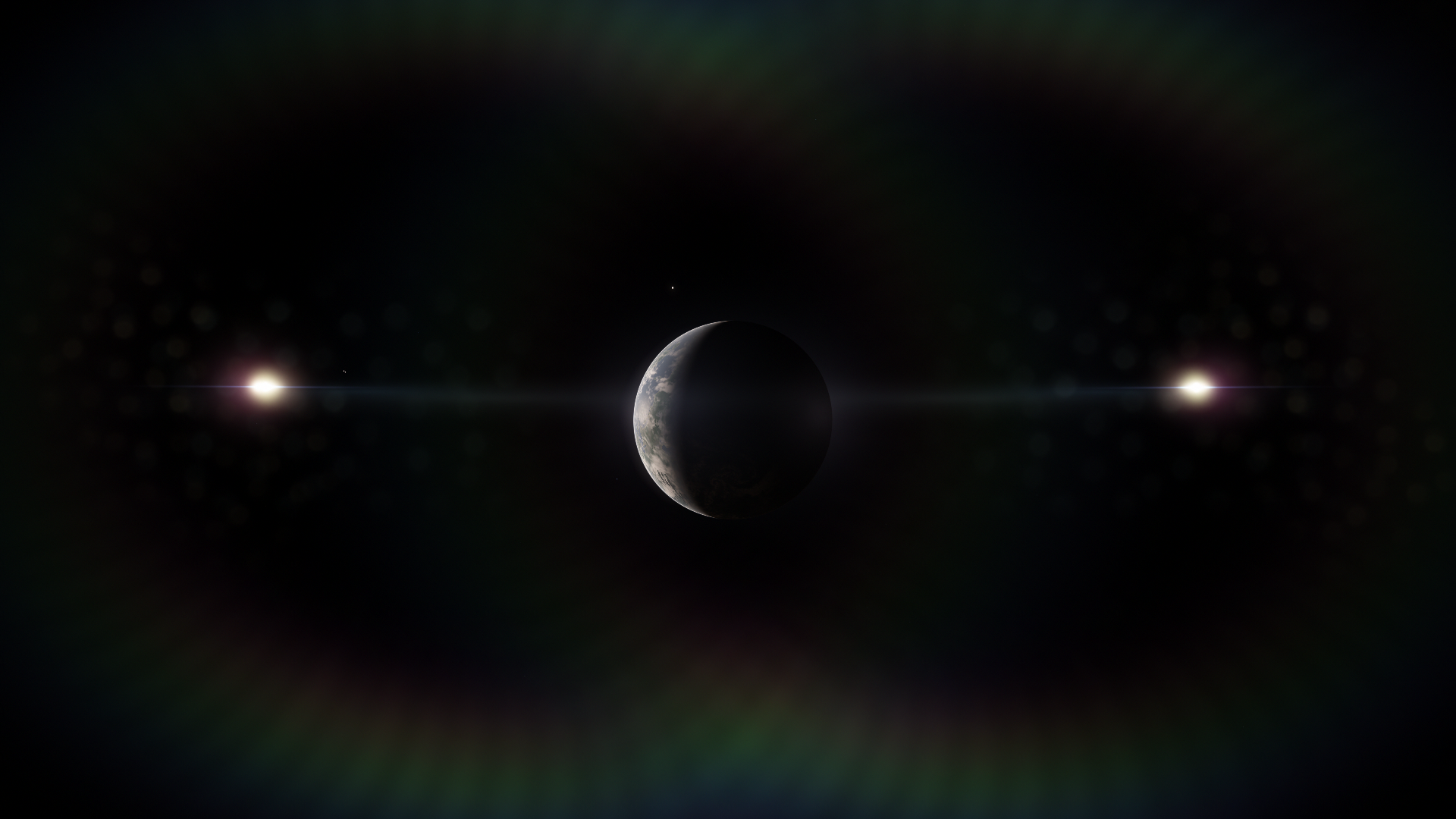 Terra near quasar TON 618