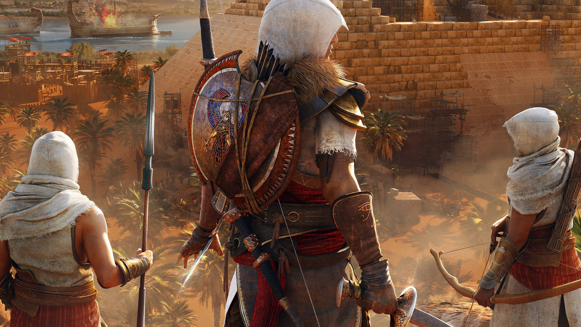 Free Assassin's Creed Origins Wallpaper in 1920x1080
