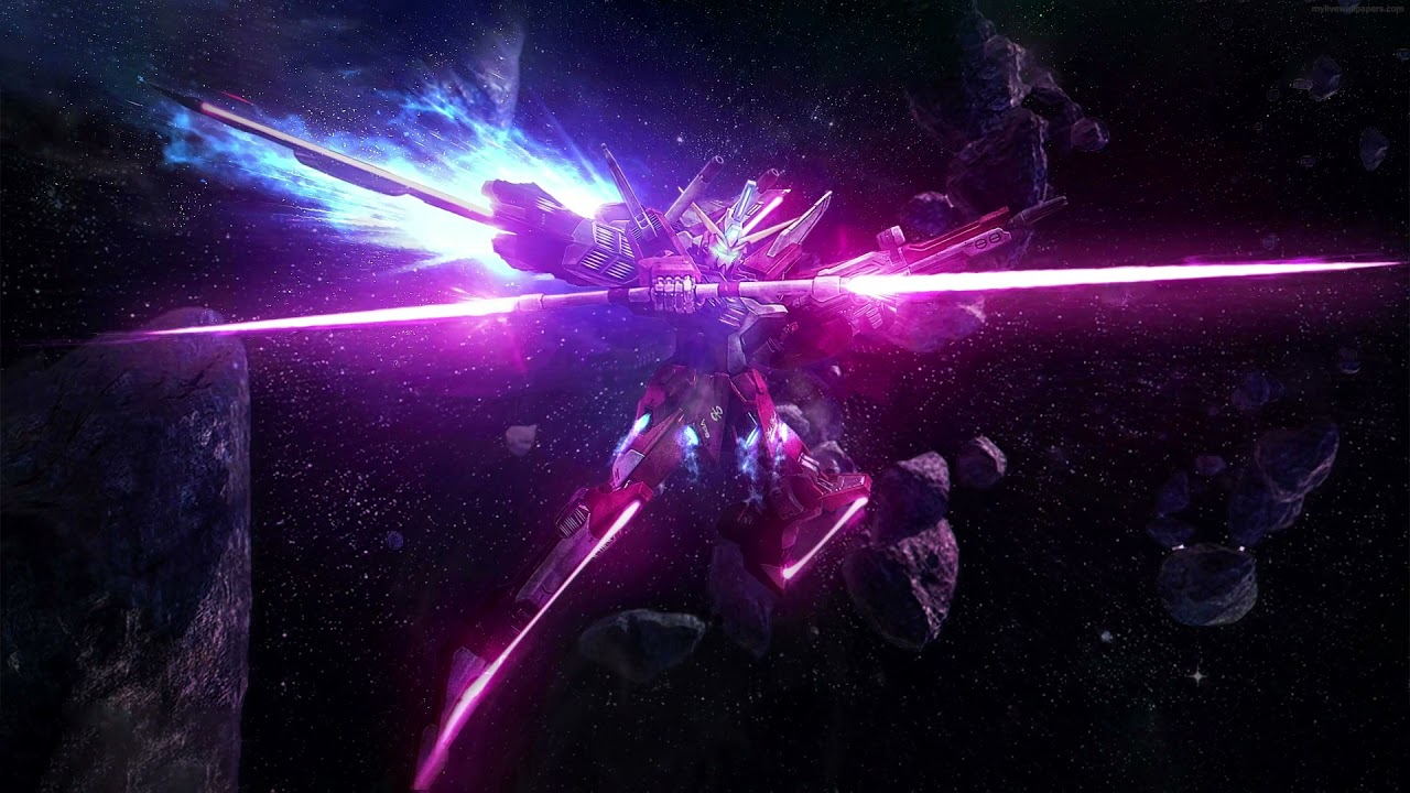 WINDOWS LIVE WALLPAPER X19A Infinite Justice Gundam