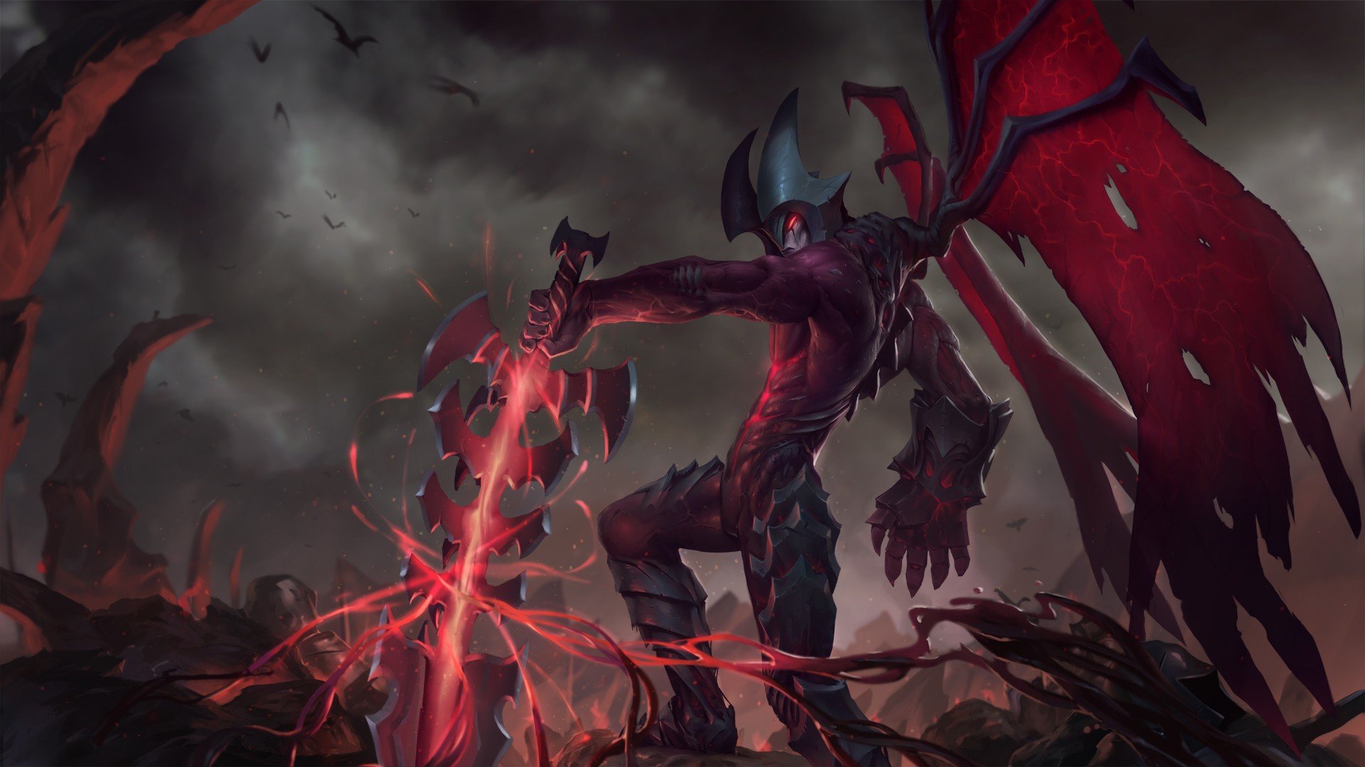 Aatrox (League of Legends) HD Wallpaper and Background