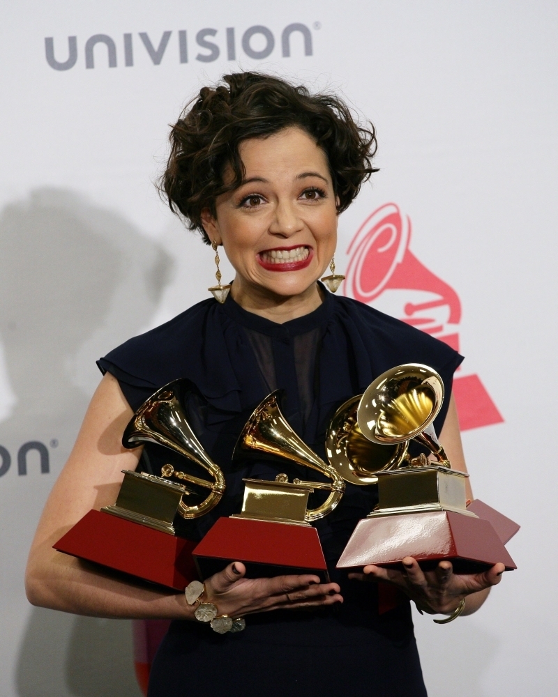 Natalia Lafourcade In The Press Room For 16Th Annual Latin Grammy Awards Room, Mgm Grand Garden Arena, Las Vegas, Nv November 19