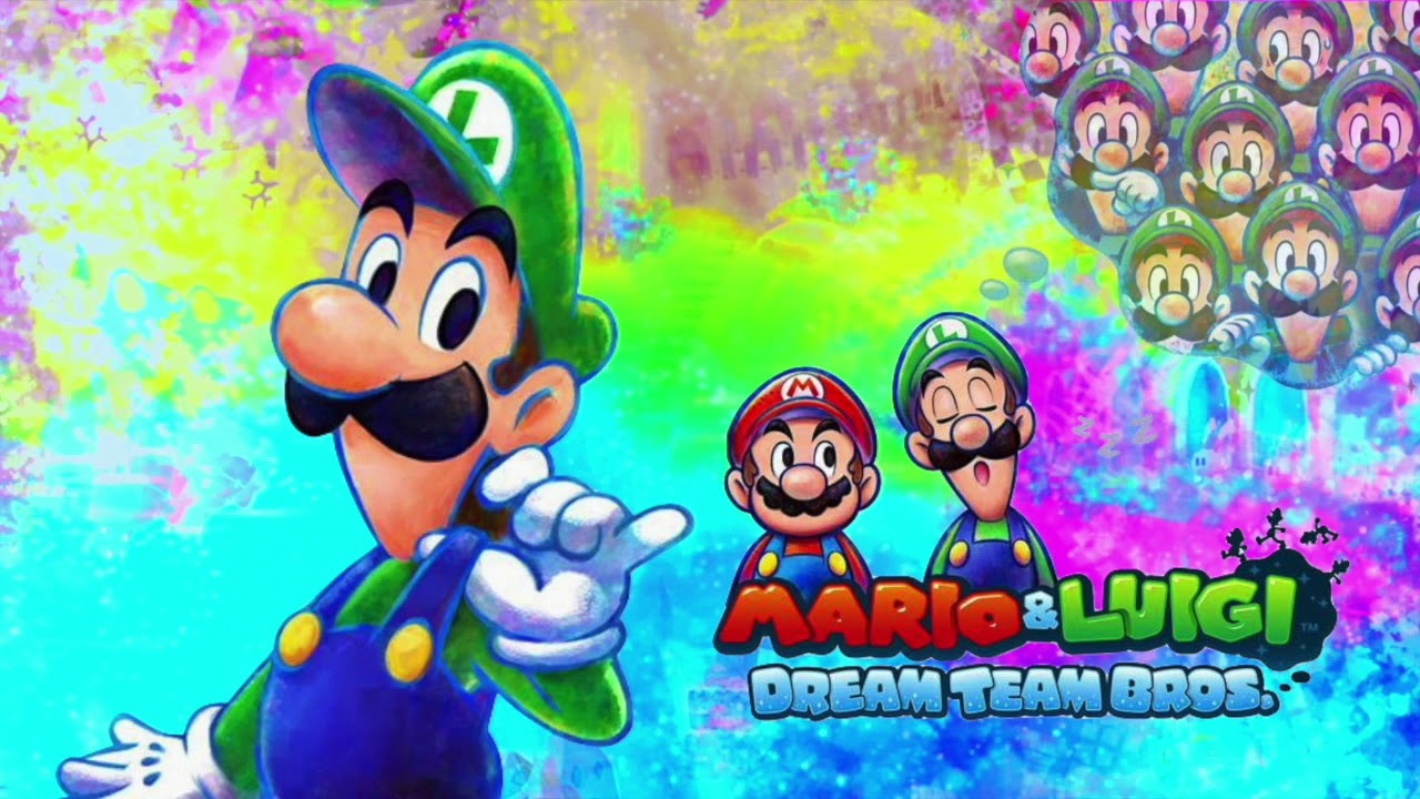 Luigi Voice Mario & Luigi Dream Team Nintendo