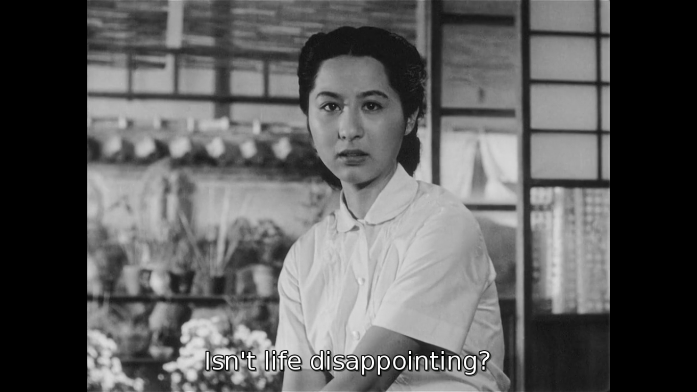 Two Stills From Yasujiro Ozu's “Tokyo Story”