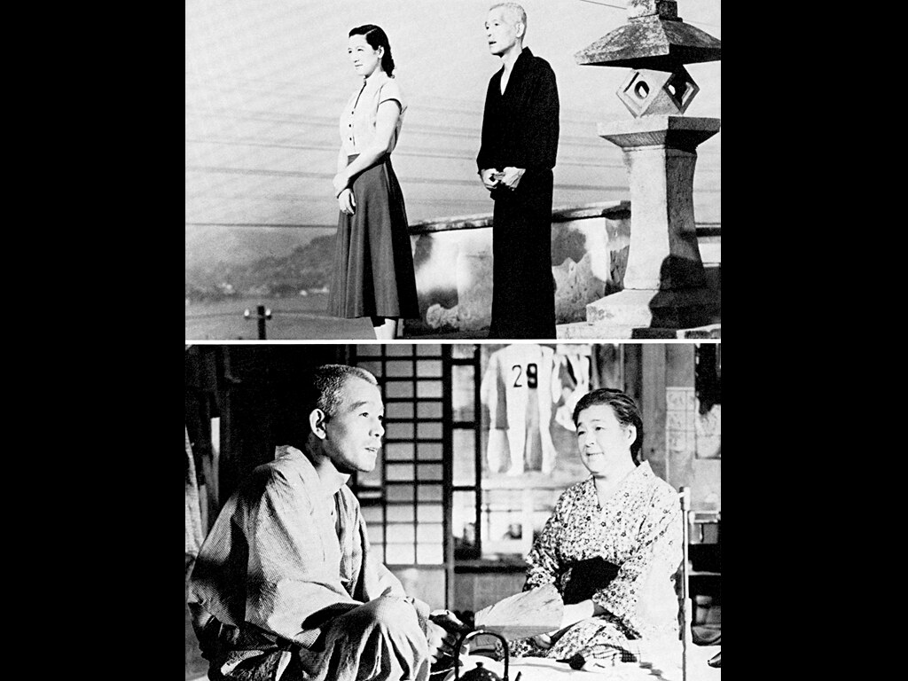 Tokyo Story. Chishu Ryu, Chieko Higashiyama a