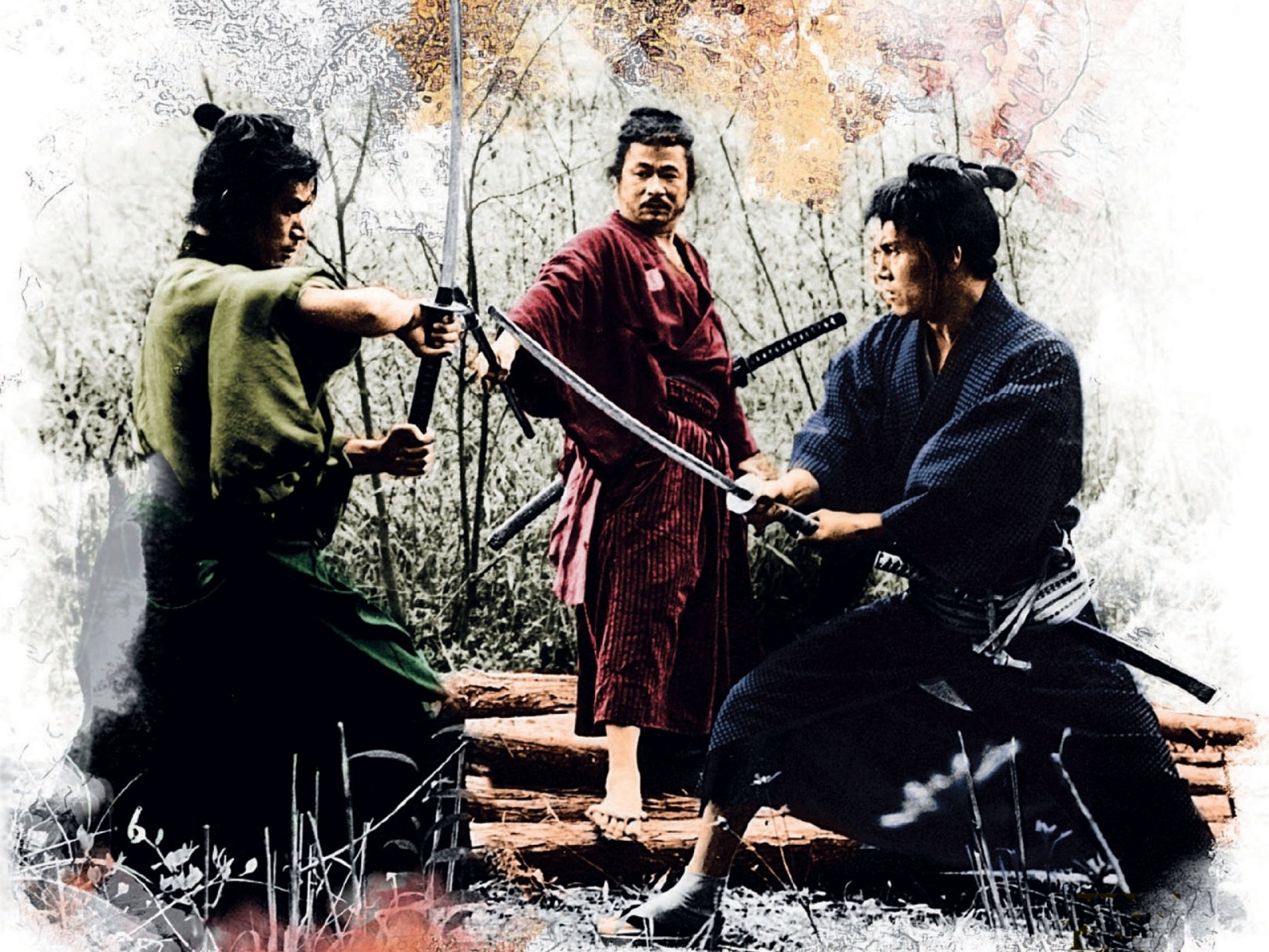Three Outlaw Samurai HD Wallpaper and Background