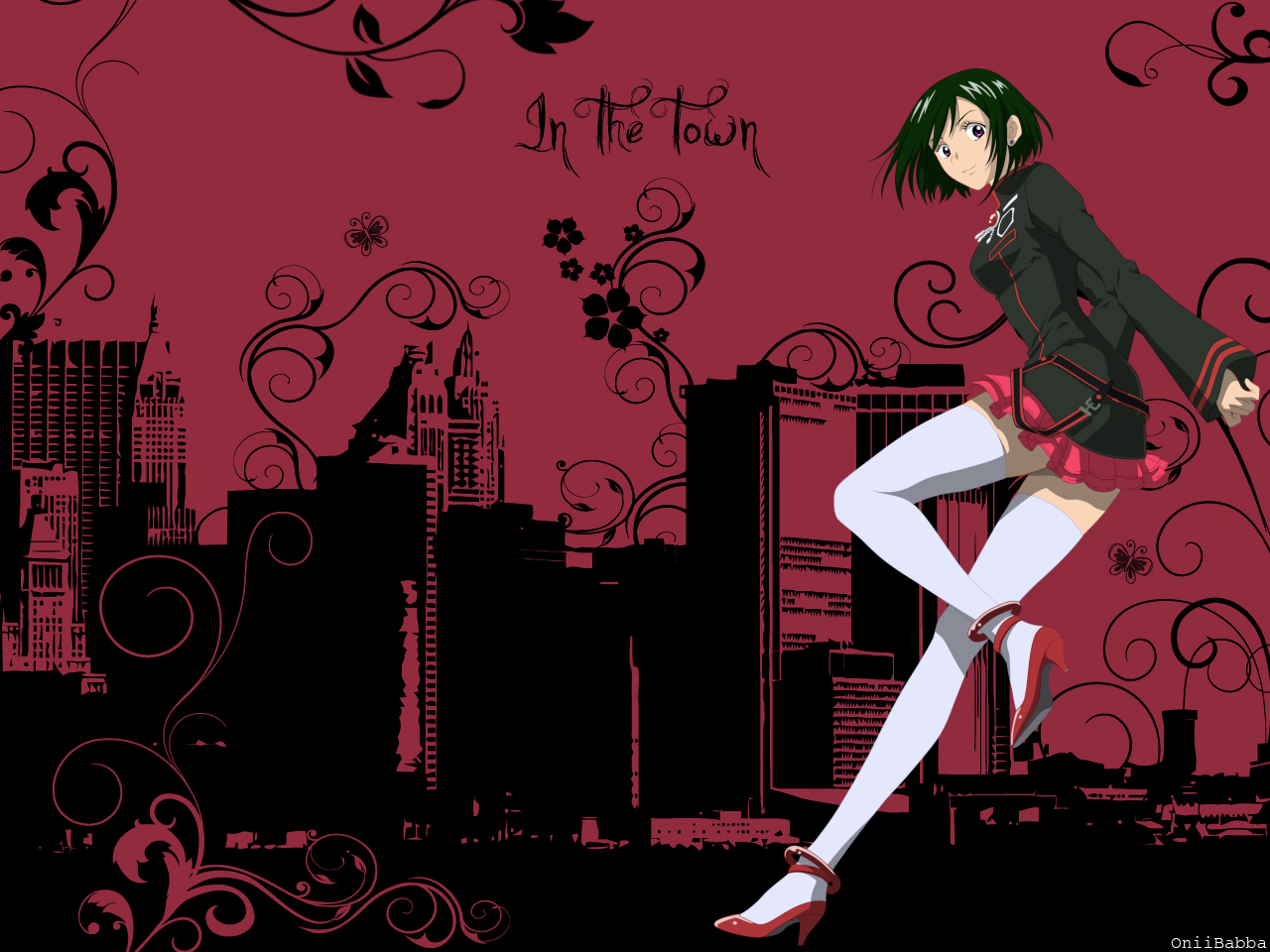 D Gray Man Wallpaper: In The Town