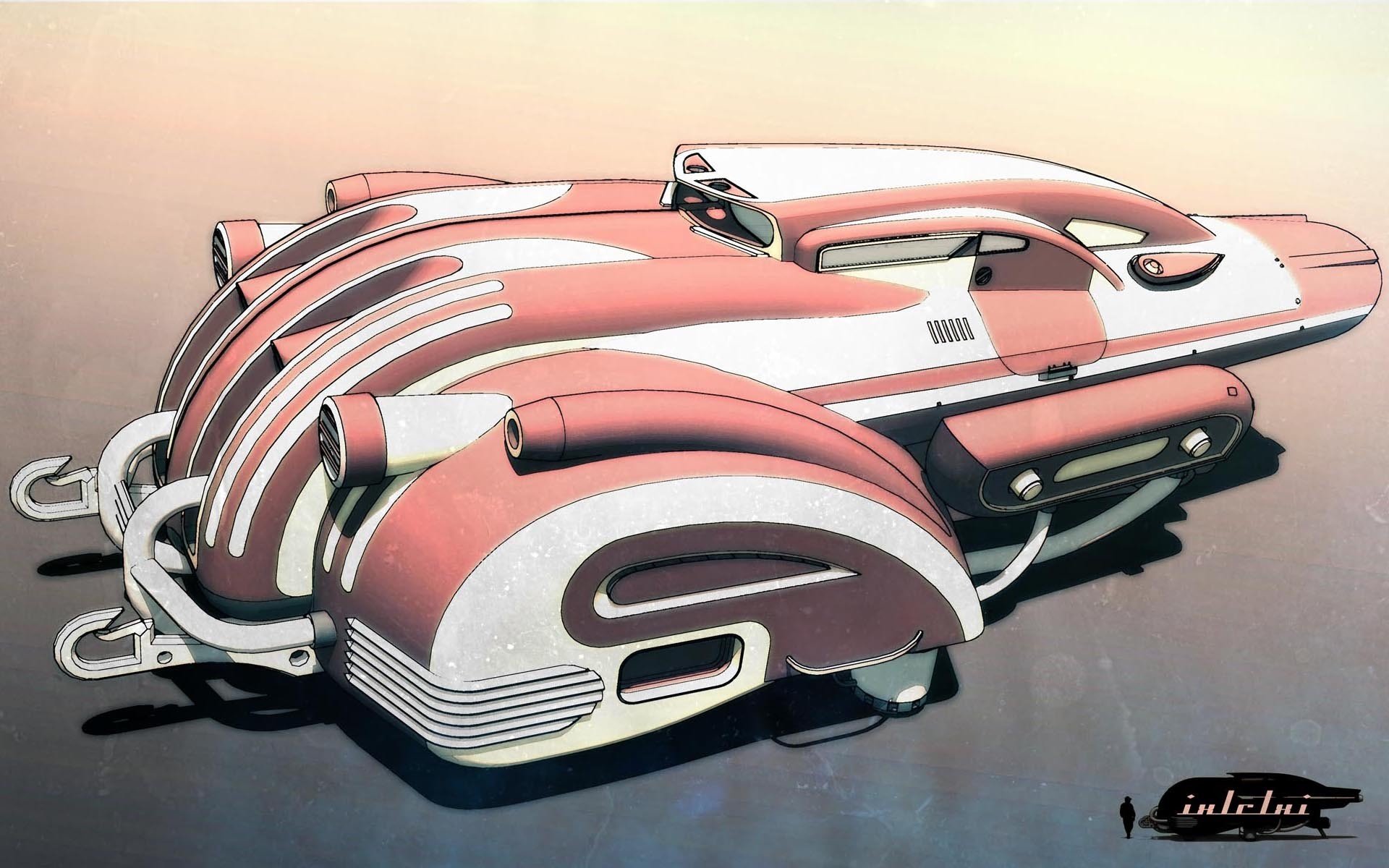 Ixlrlxi dieselpunk retrofuture wallpaperx1200