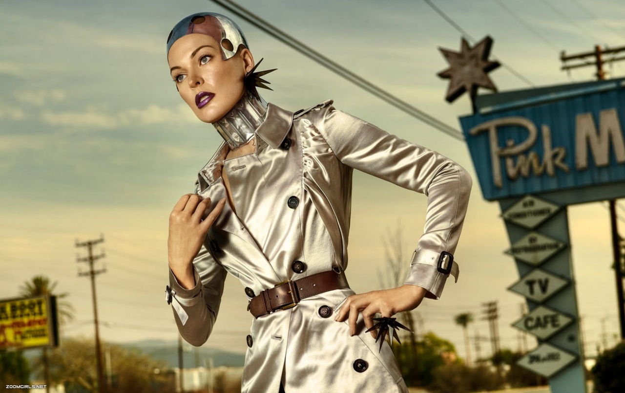 Milla Jovovich Wallpaper Future Fashion